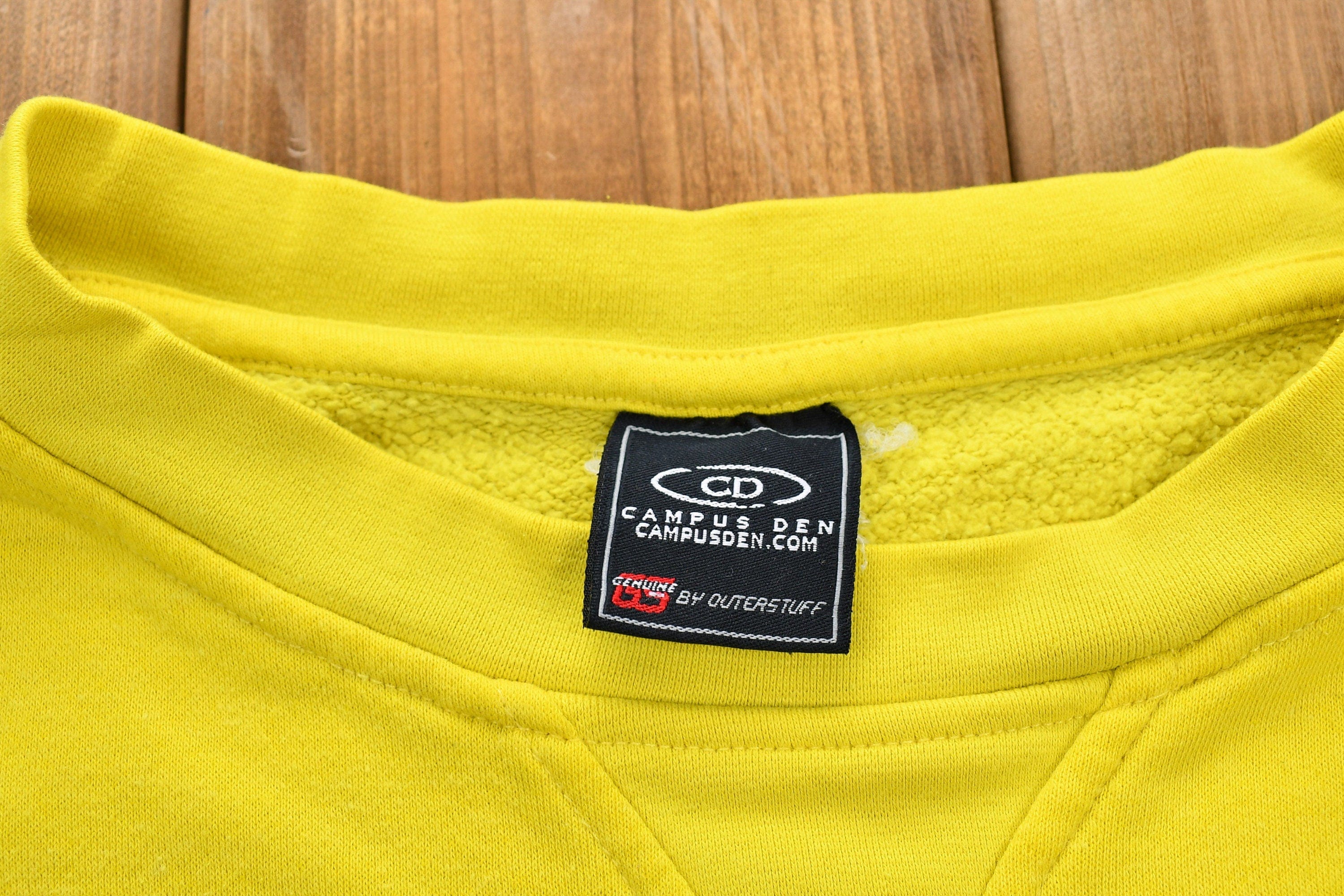 1990s Michigan Wolverines Crewneck Sweatshirt Men's Medium - Image 4