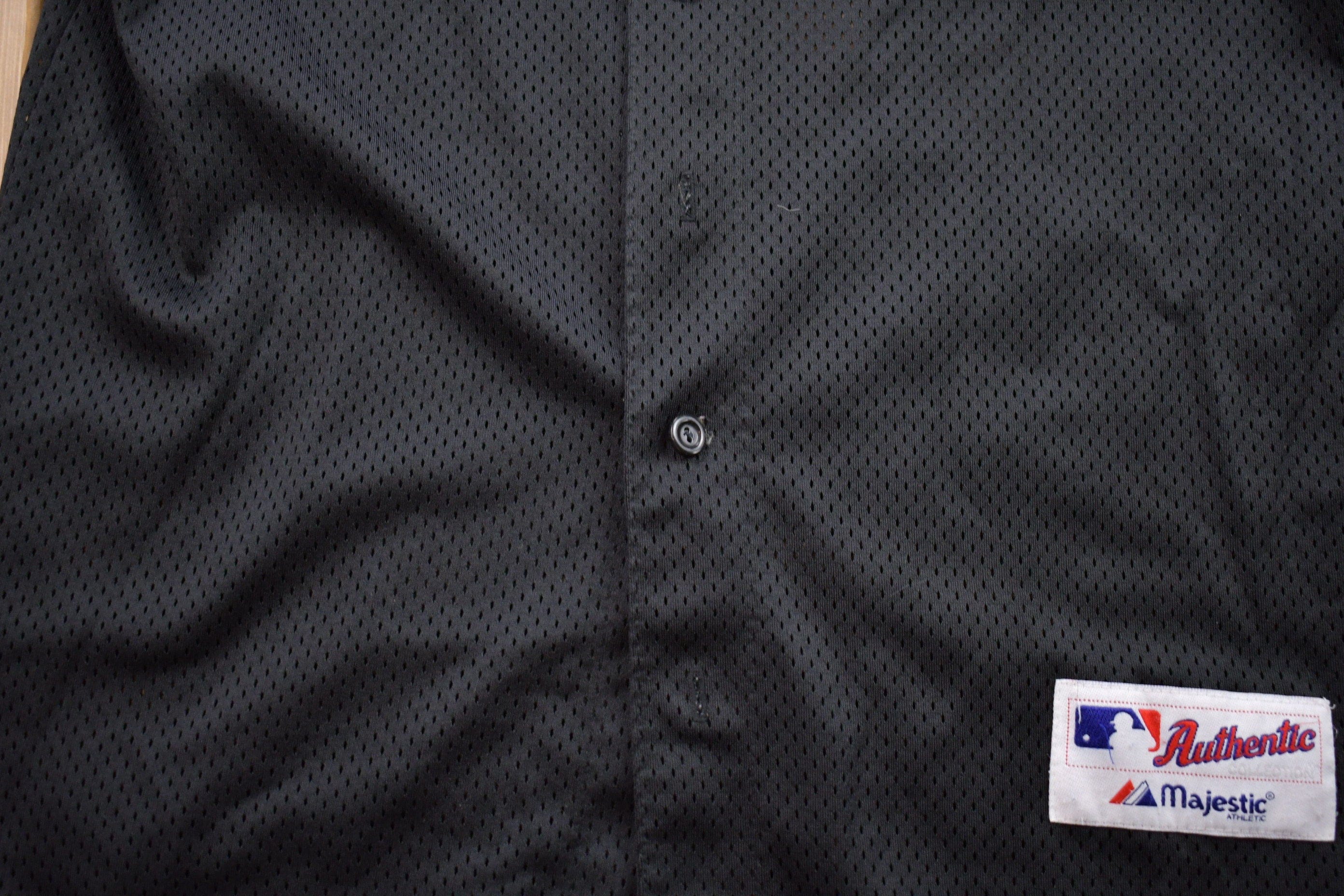 1990s Vintage Majestic New York Mets MLB Jersey Men's Small - Image 4