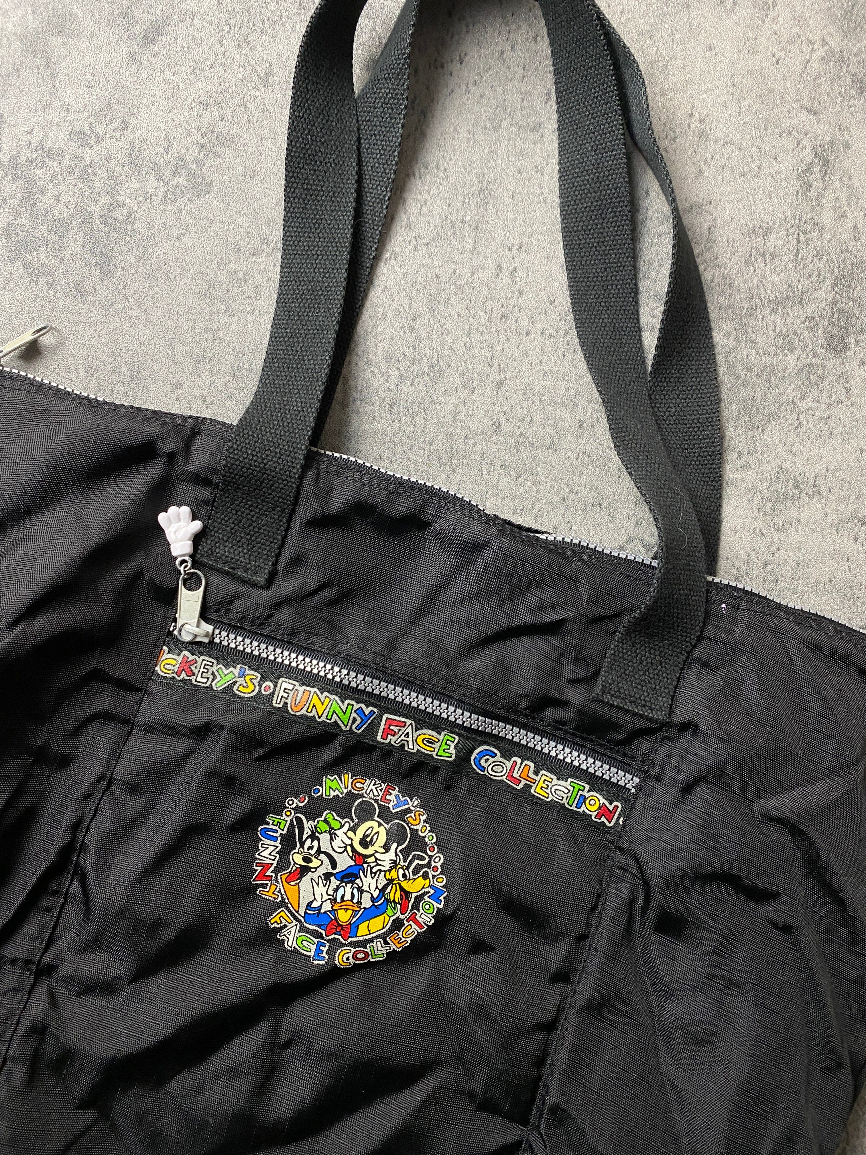 Vintage Disney Bag Black Shoulder Messenger - Image 3