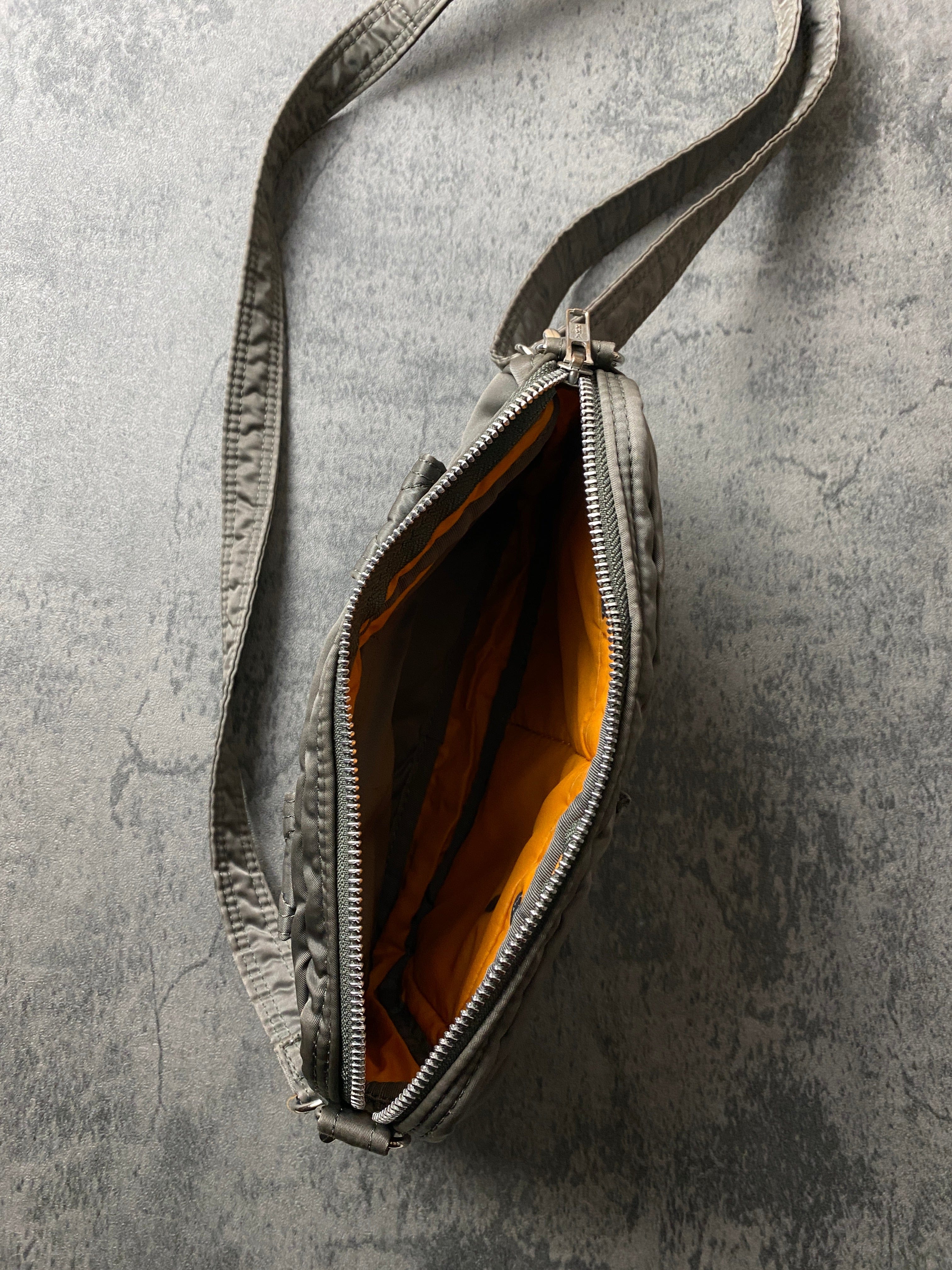 Yoshida & Company x Porter Side Bag Green - Image 3