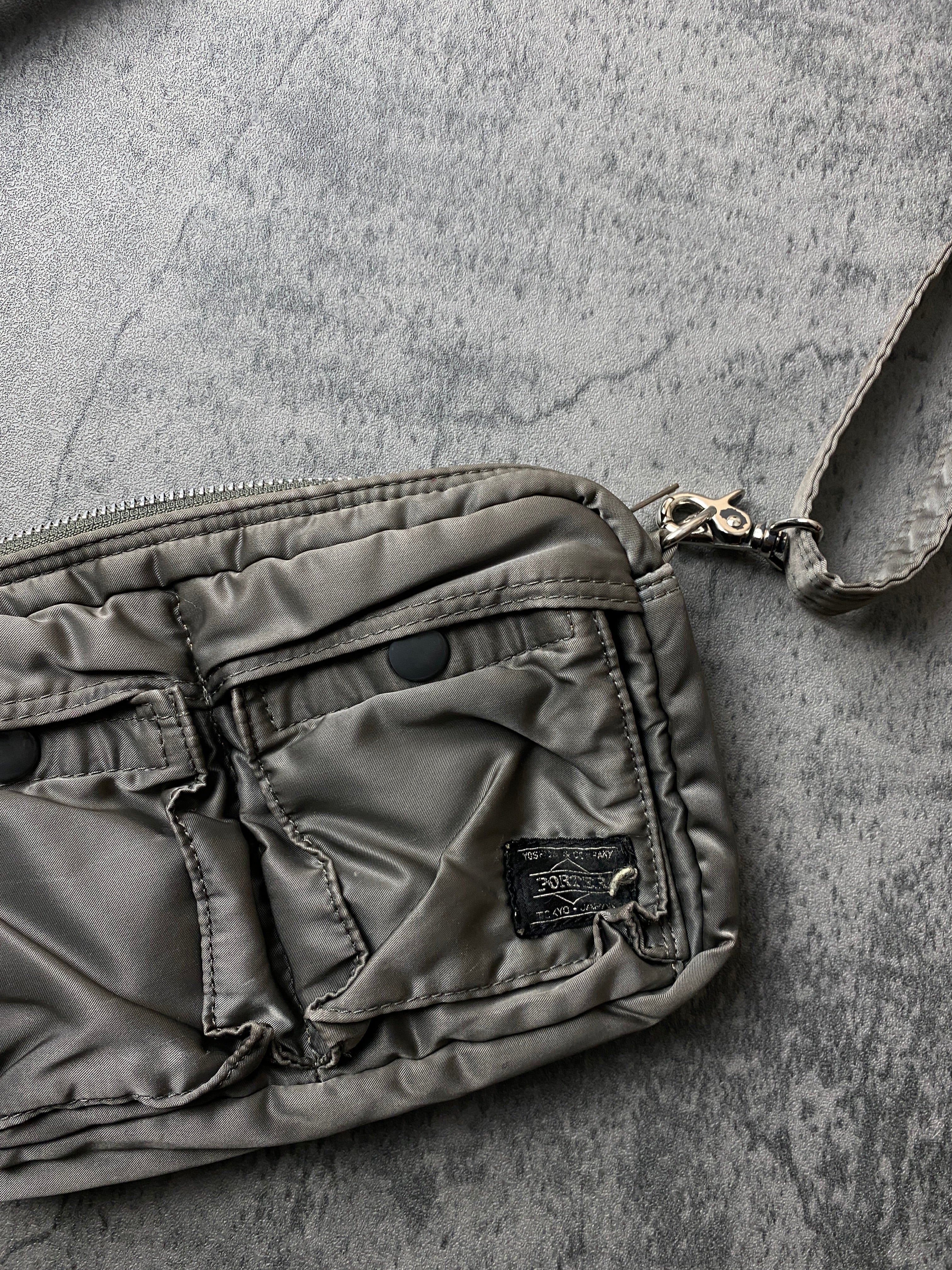 Yoshida & Company x Porter Side Bag Green - Image 4