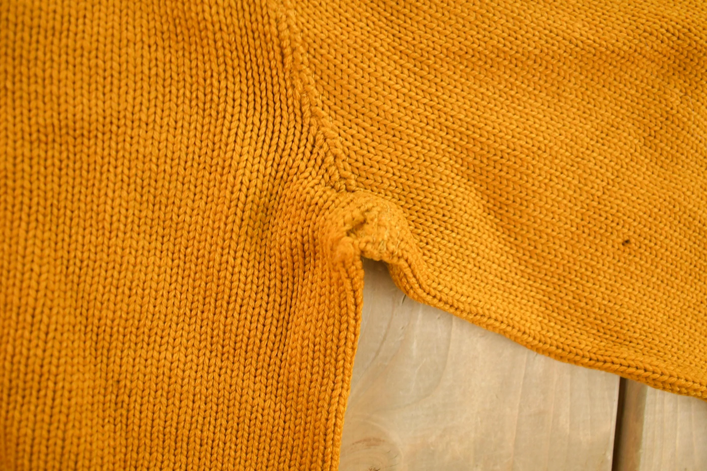 Vintage 1940s Nelson Knitting Mills of Duluth Collegiate Varsity Style Knit Sweater Men's Small - Image 8