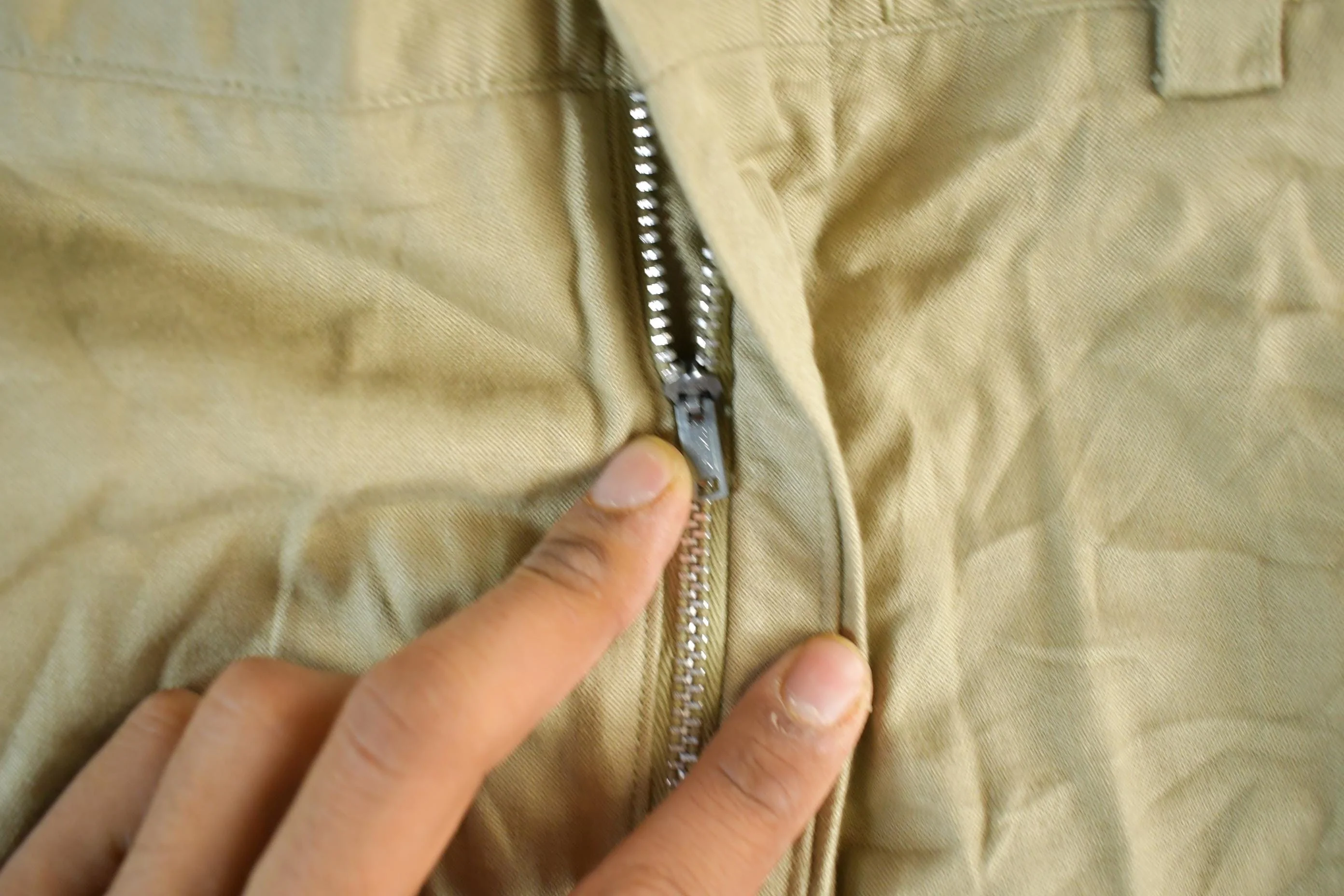 Vintage 1950s 1960s Military Army Khaki Pants Men's 30 x 32 - Image 4