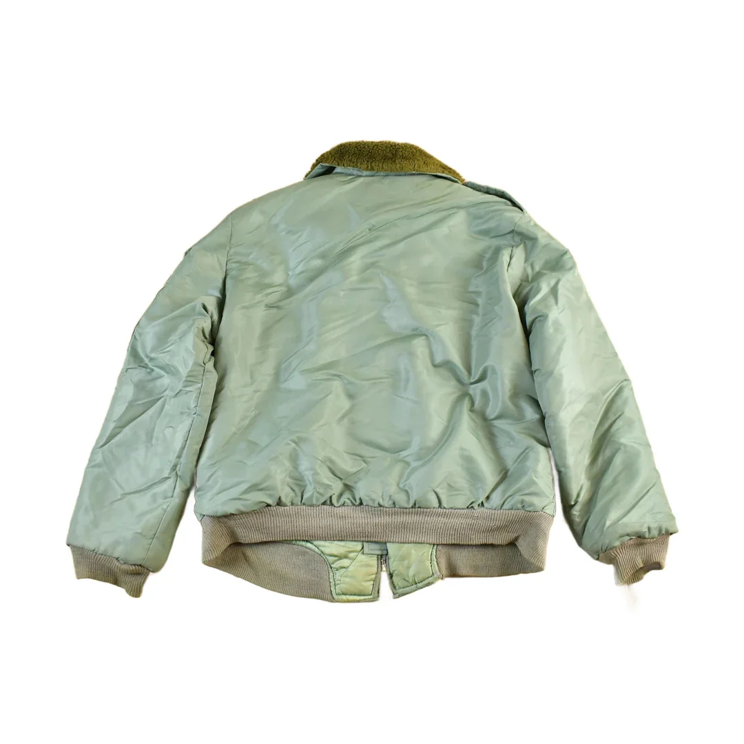 Vintage 1950s 1960s Timber King Flight Military Army Jacket Men's XL - Image 2