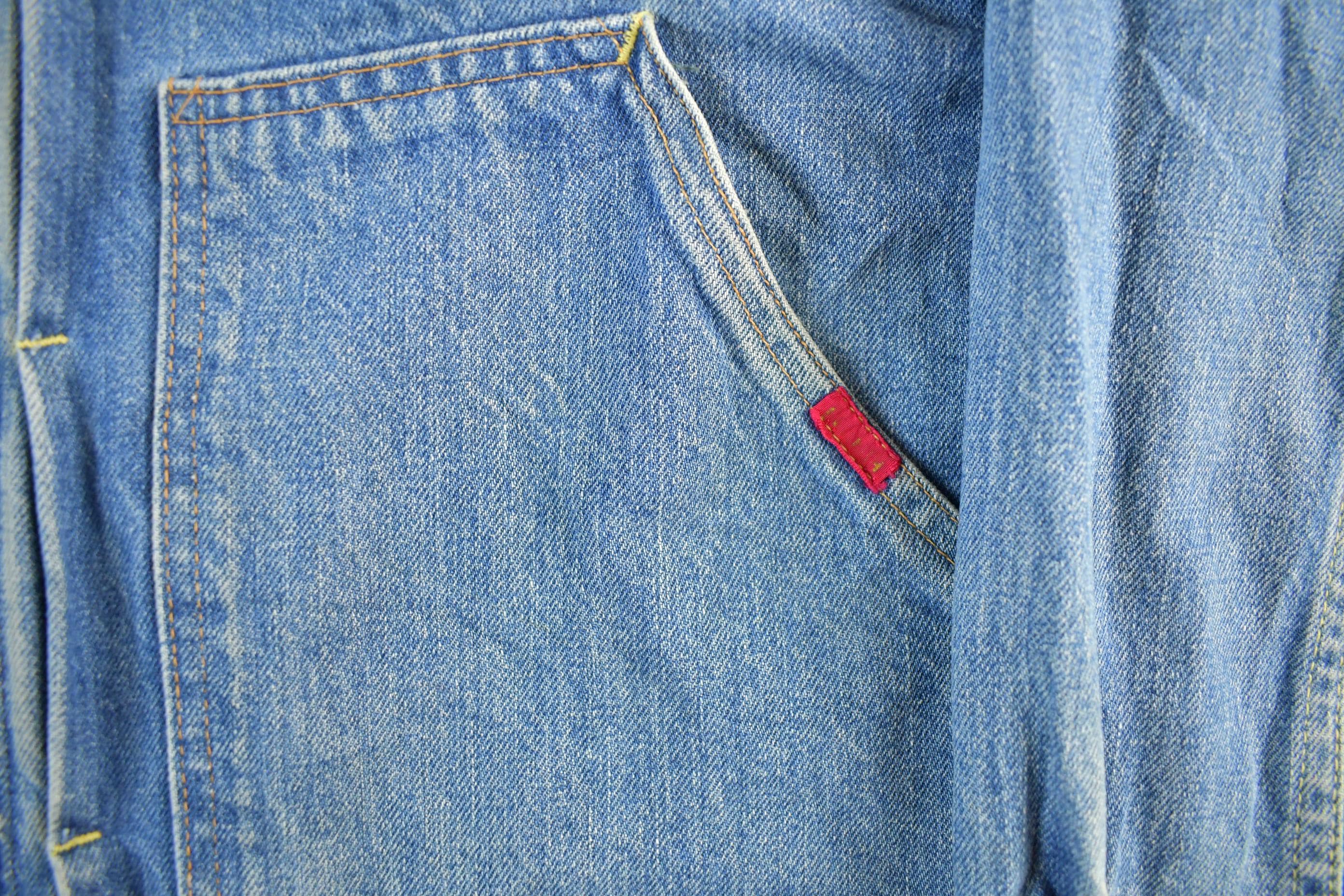 Vintage 1950s Buckaroo Big Smith Denim Jean Jacket Men's Medium - Image 6