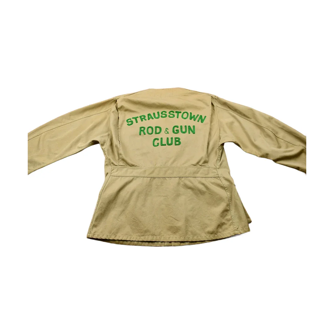 Vintage 1950s Strausstown Rod & Gun Club Hunting Jacket