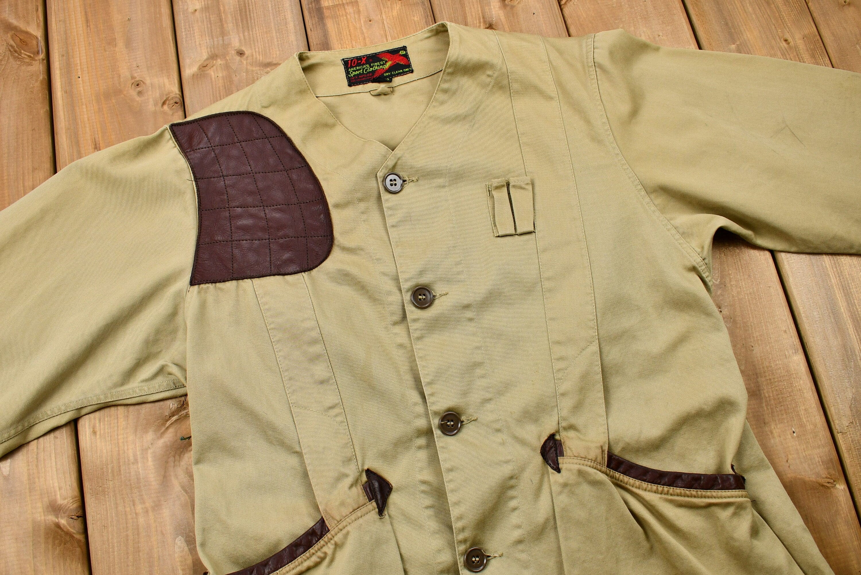 Vintage 1950s Strausstown Rod & Gun Club Hunting Jacket - Image 3