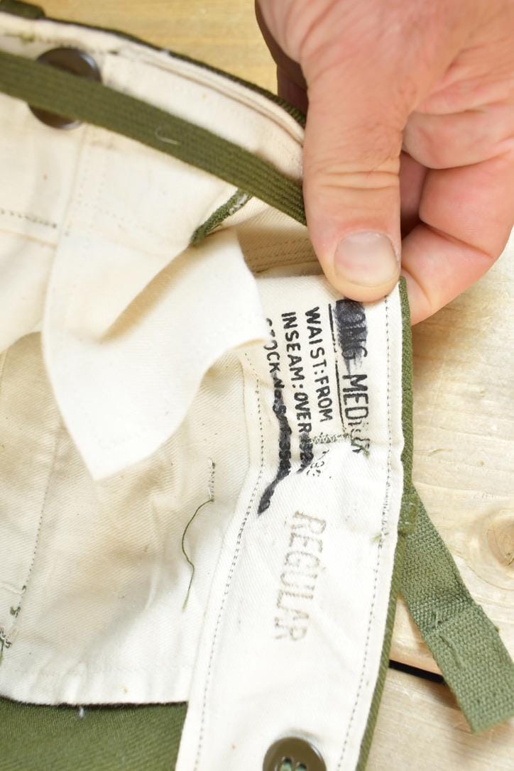 Vintage 1960s Army Pants Men's 34 x 31 - Image 4