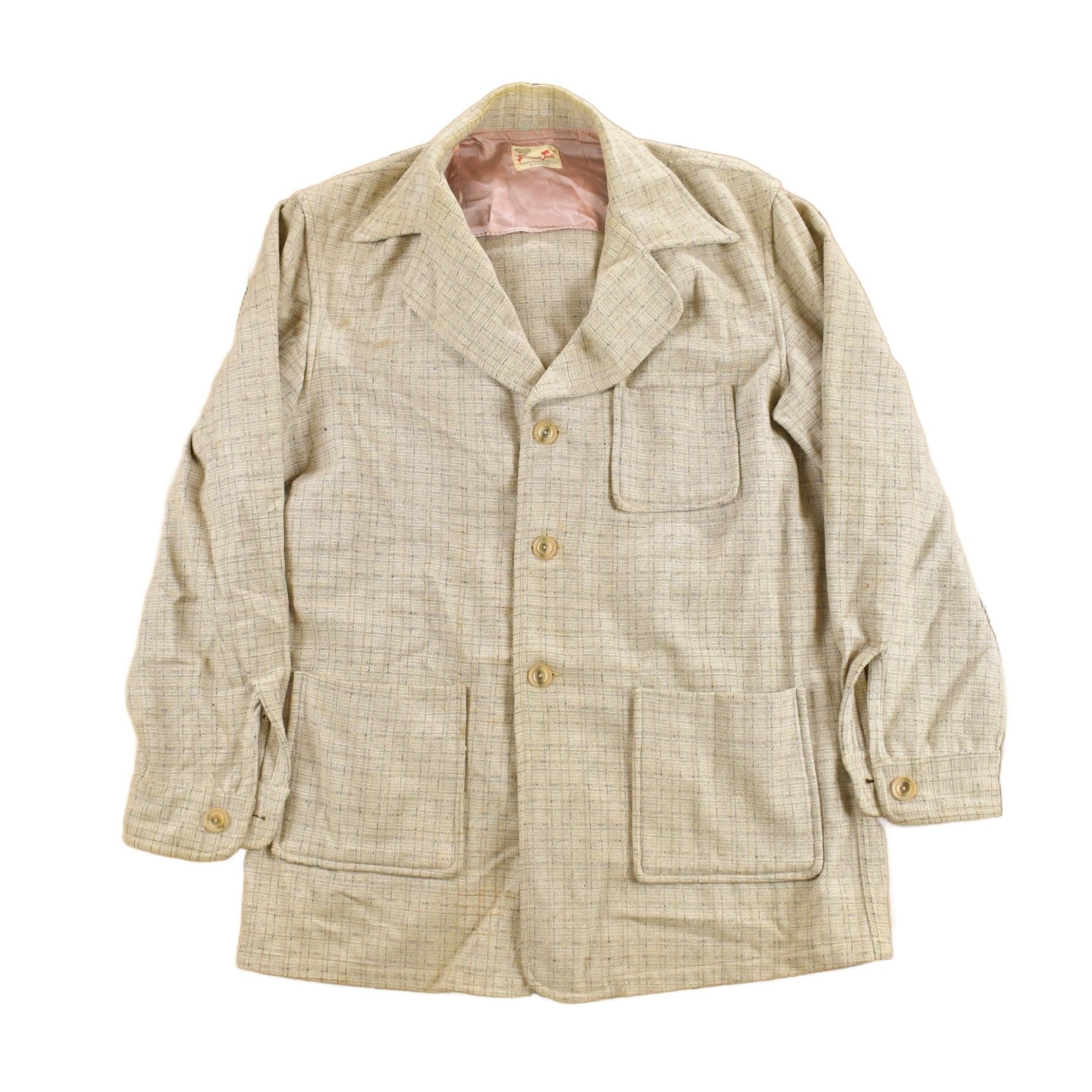 Vintage 1960s Frisco Jac 100% Wool Double Breasted Jacket Men's Large