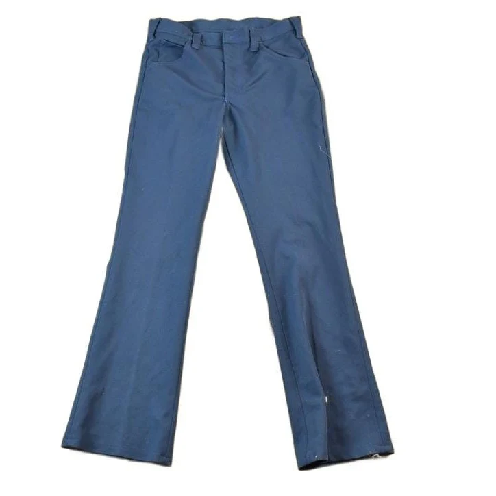 Vintage 1960s Lee Pleated Bell Bottom Pants Men's 28 x 30