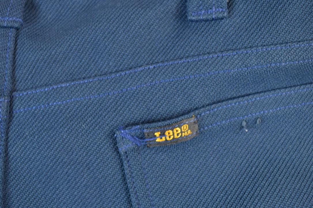 Vintage 1960s Lee Pleated Bell Bottom Pants Men's 28 x 30 - Image 3