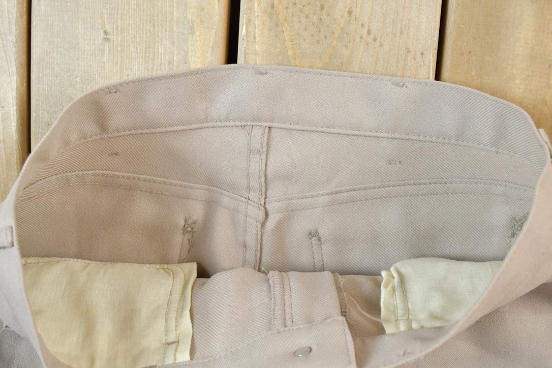 Vintage 1960s Lee Pleated Pants Men's 32 x 31 - Image 6