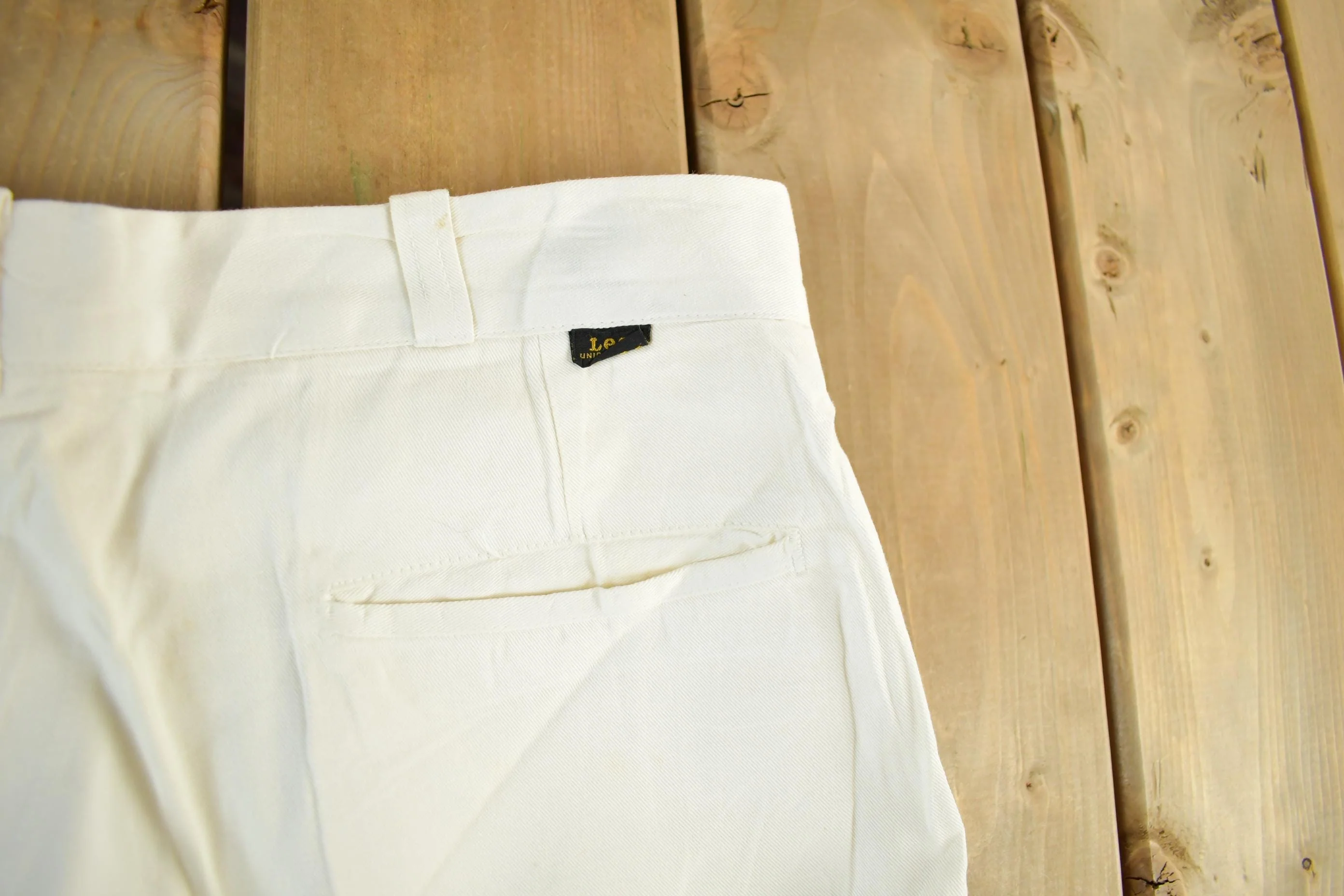 Vintage 1960s Lee Sanforized Pants Men's Medium 34 x 31 - Image 9