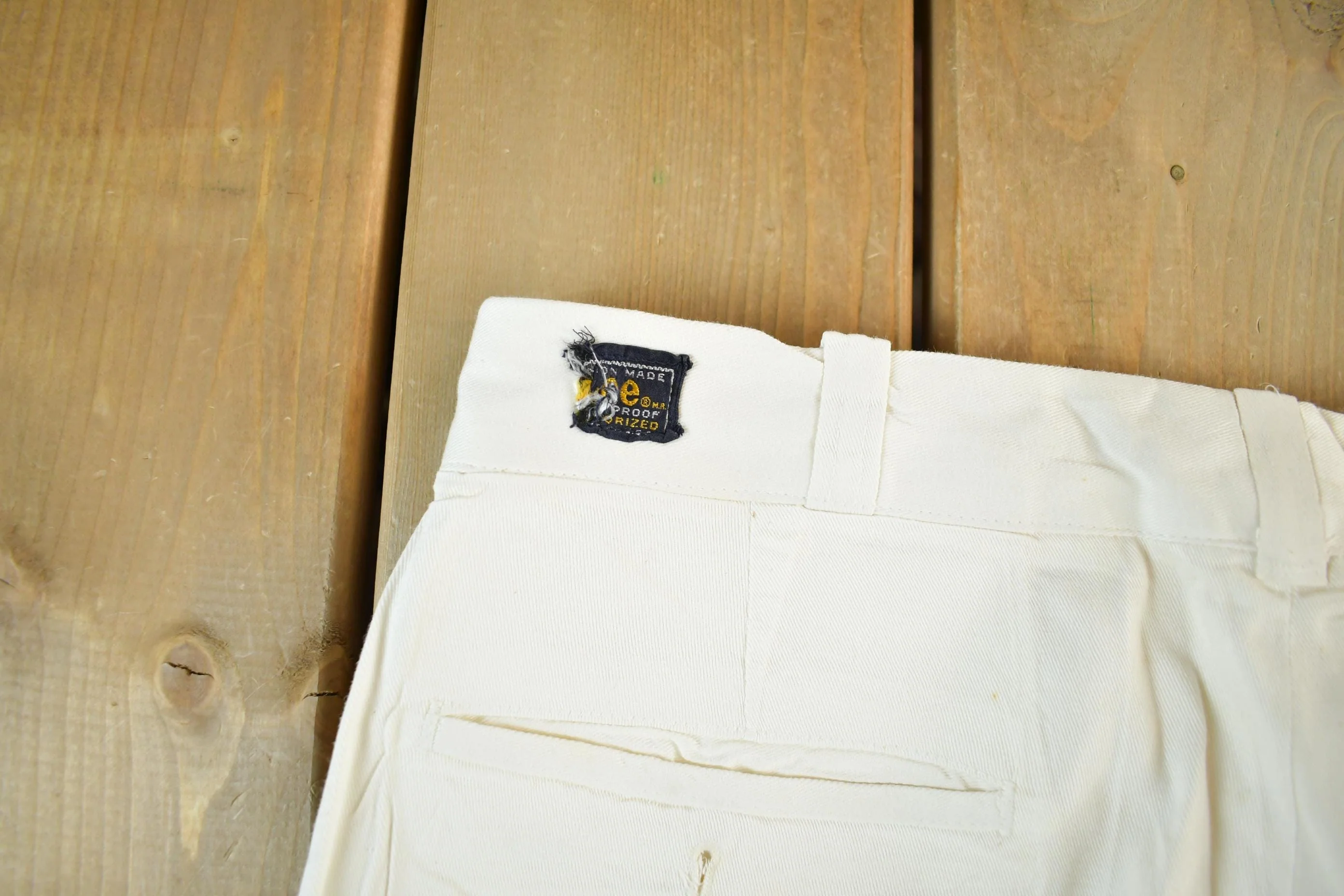 Vintage 1960s Lee Sanforized Pants Men's Small 30 x 31 - Image 8
