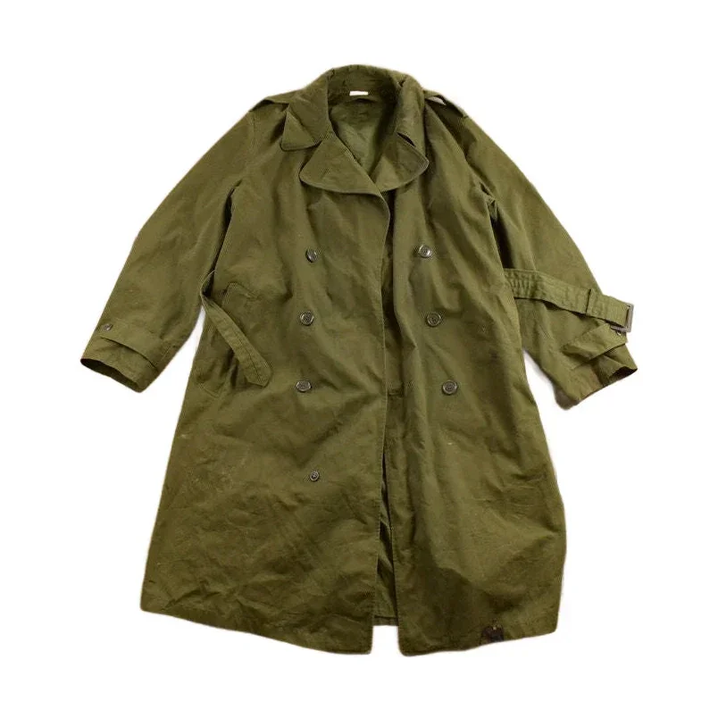 Vintage 1960s Military Overcoat
