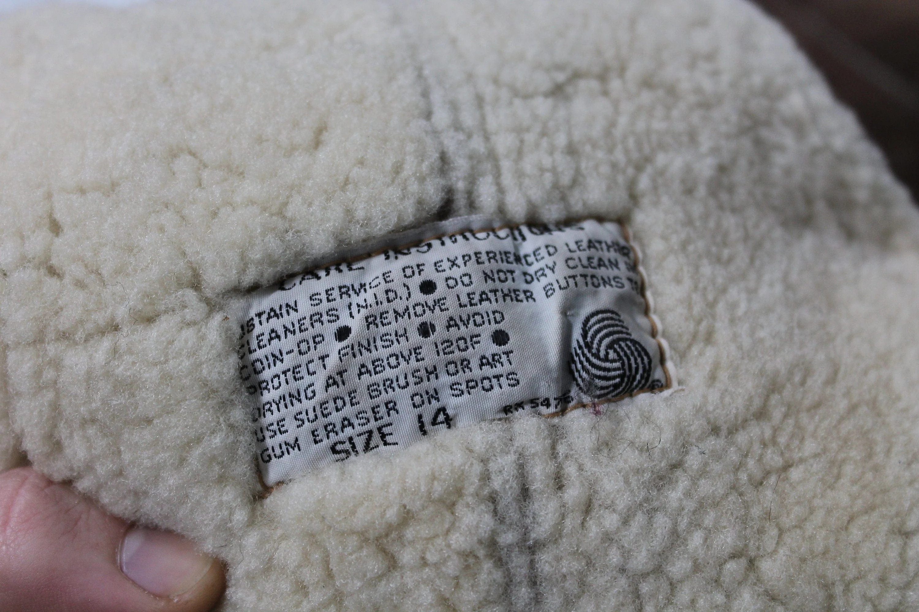 Vintage 1960s Shearling Long Coat - Image 5