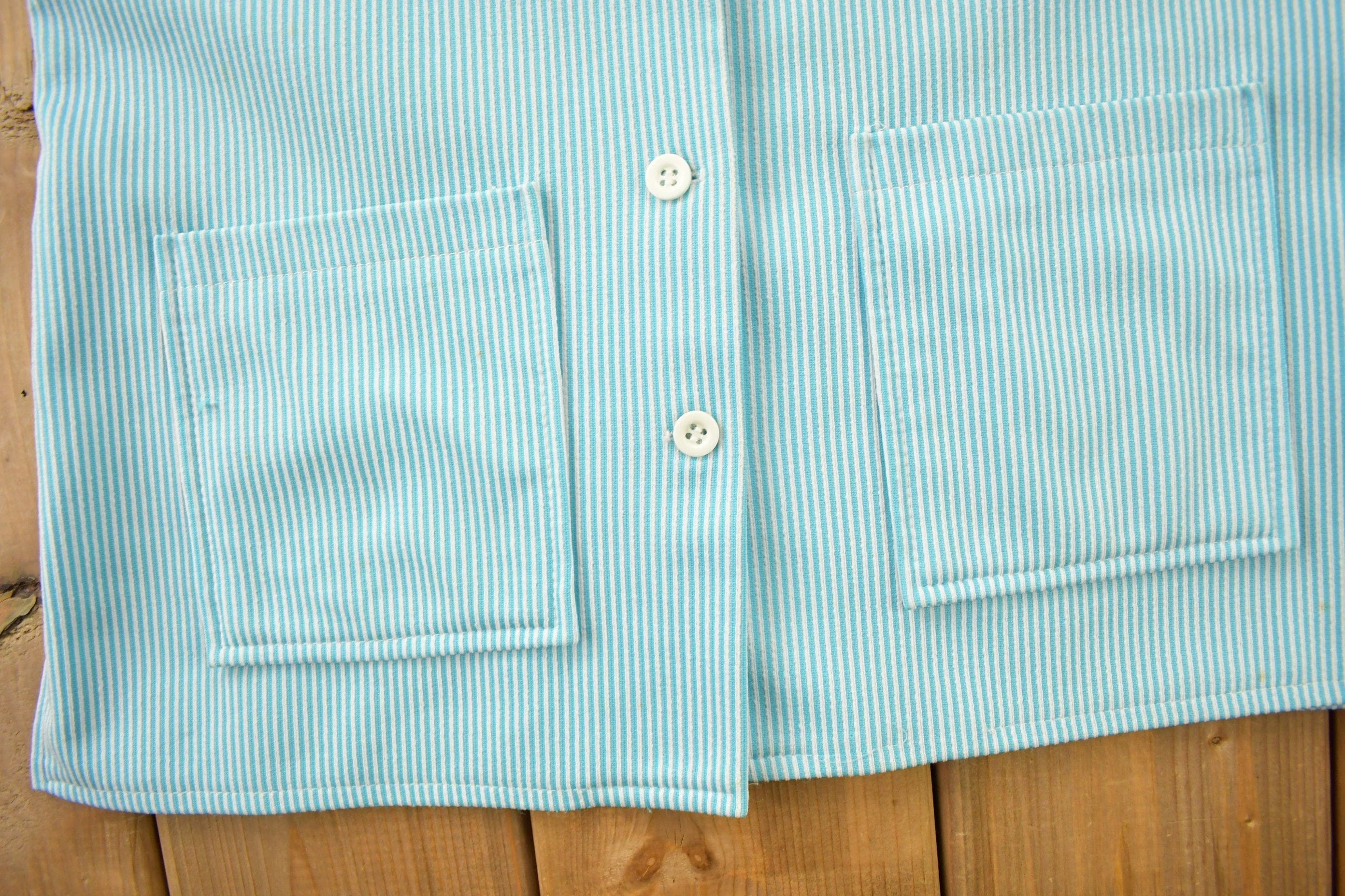 Vintage 1960s Women's Striped Polo Shirt & Skirt Set Women's Medium 10 - Image 7