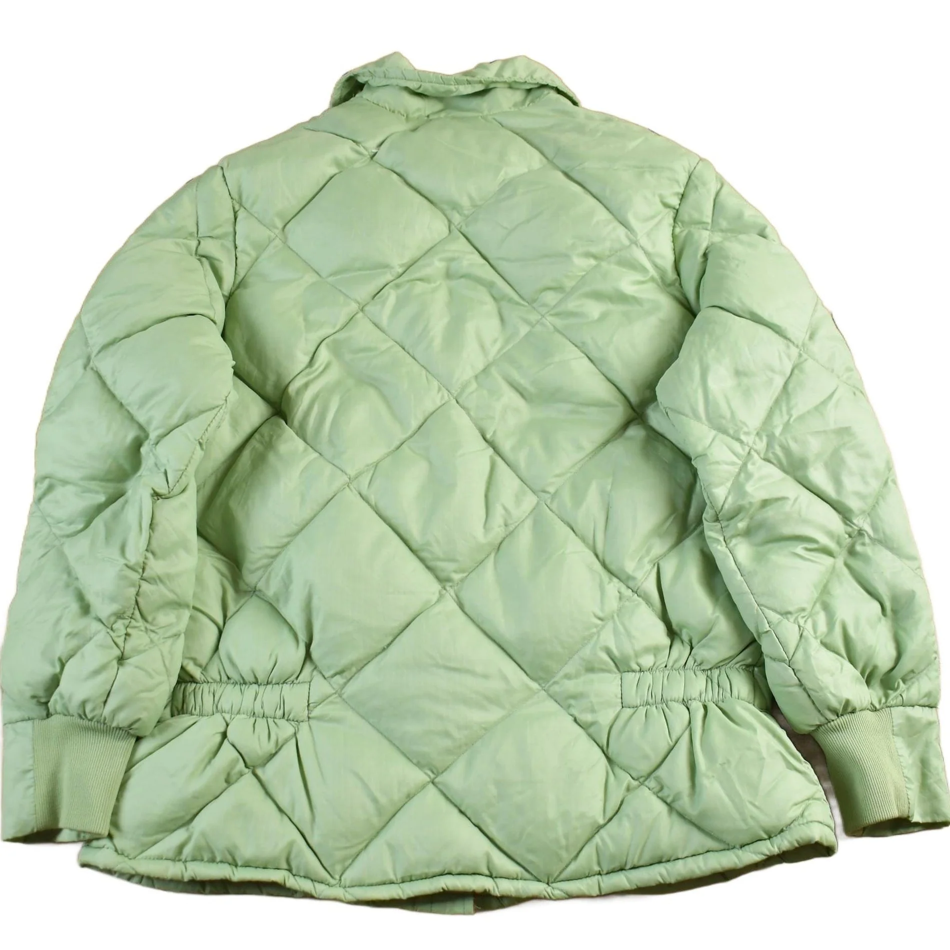 Vintage 1970s 1980s Quilted Jacket Men's Medium - Image 2