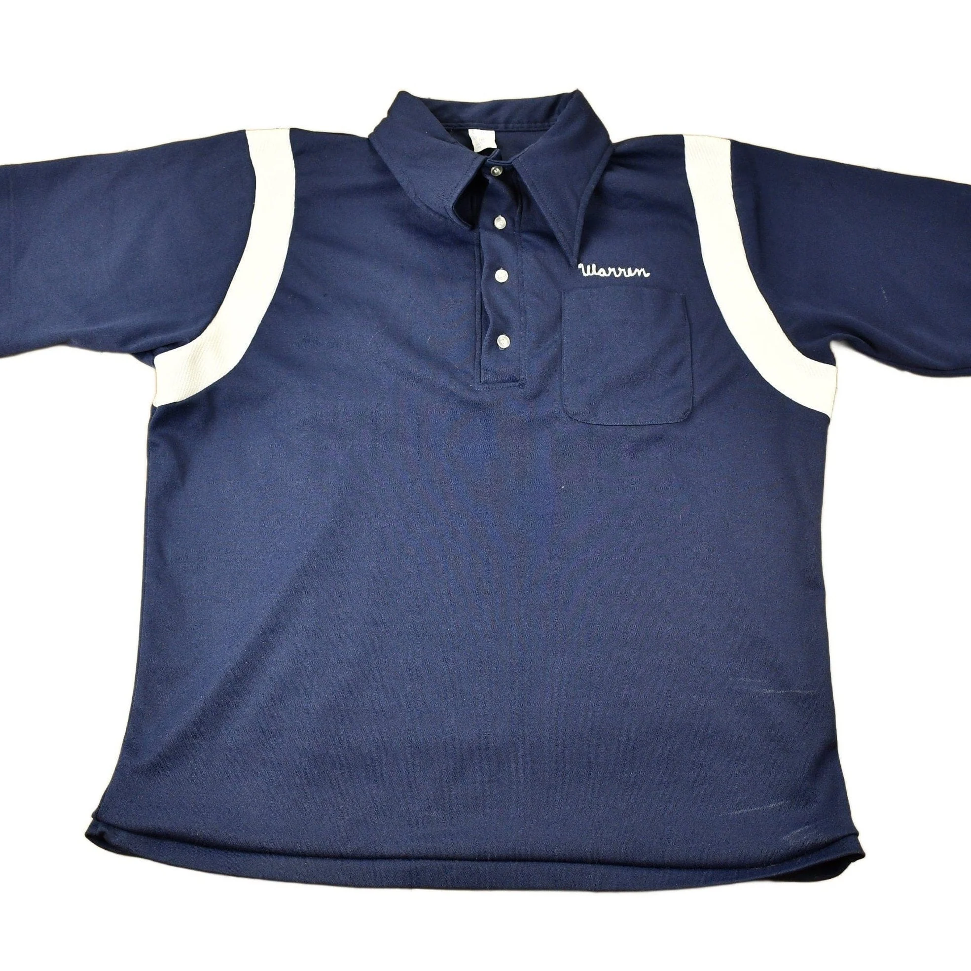 Vintage 1970s All American Welding Chain Stitched Shirt Men's XL - Image 2