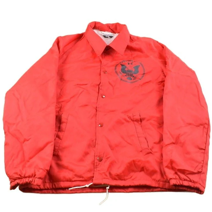Vintage 1970s Chalk Line Presidents Snap Button Windbreaker Jacket Men's Medium