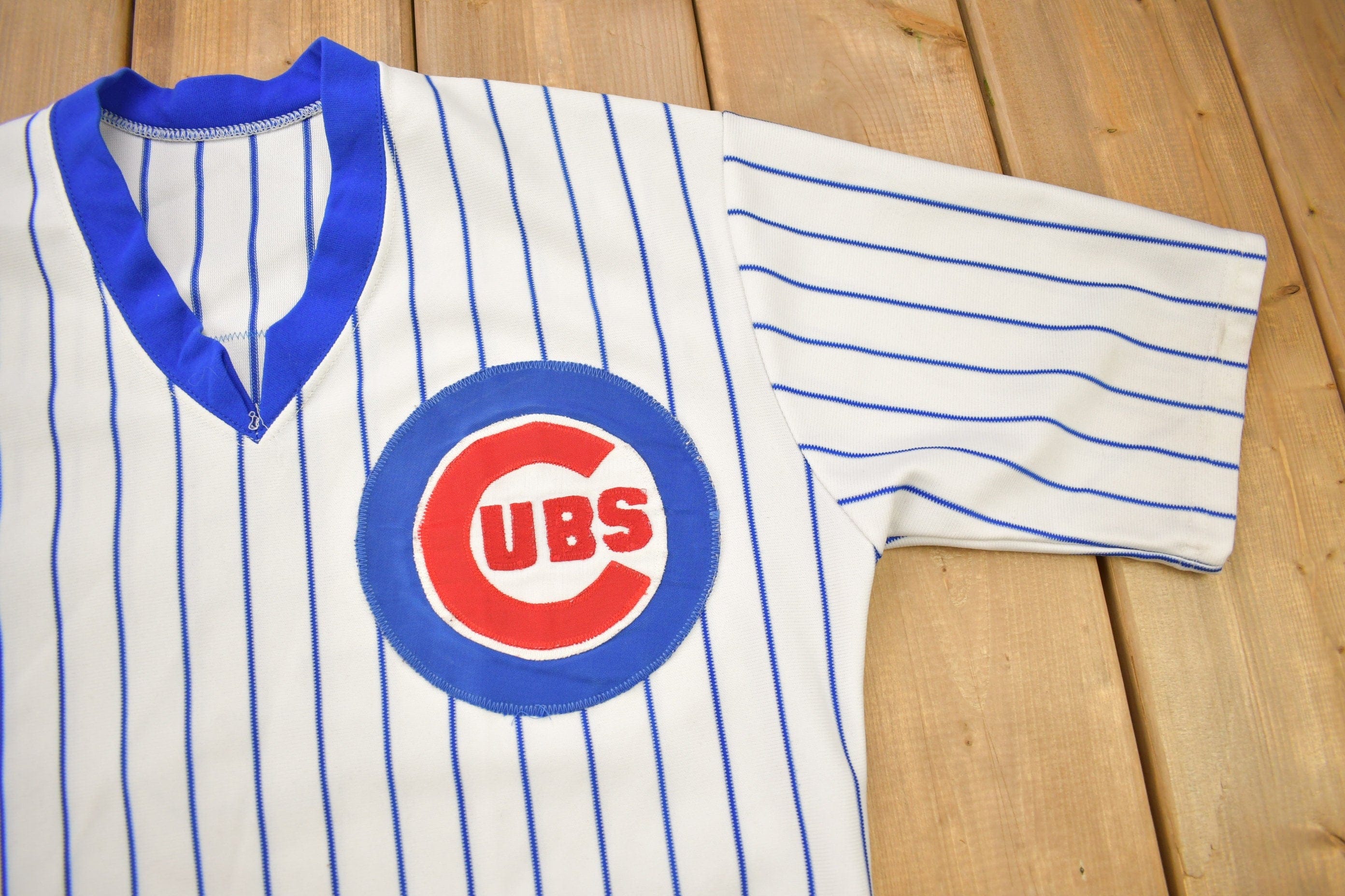 Vintage 1970s Chicago Cubs MLB Pro Line #9 Baseball Jersey Men's Medium - Image 3