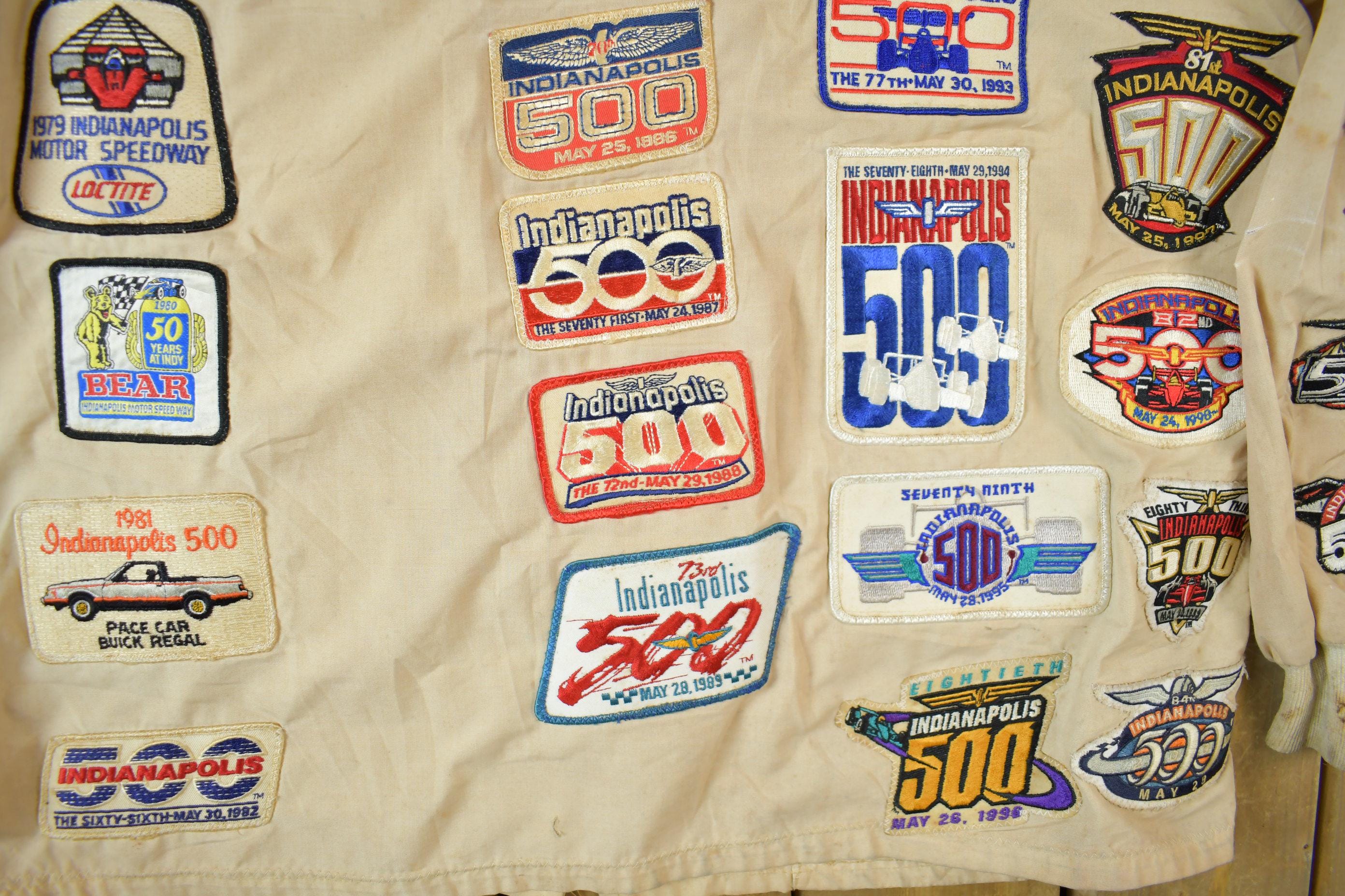 Vintage 1970s Custom Racing Patchwork Jacket - Image 7