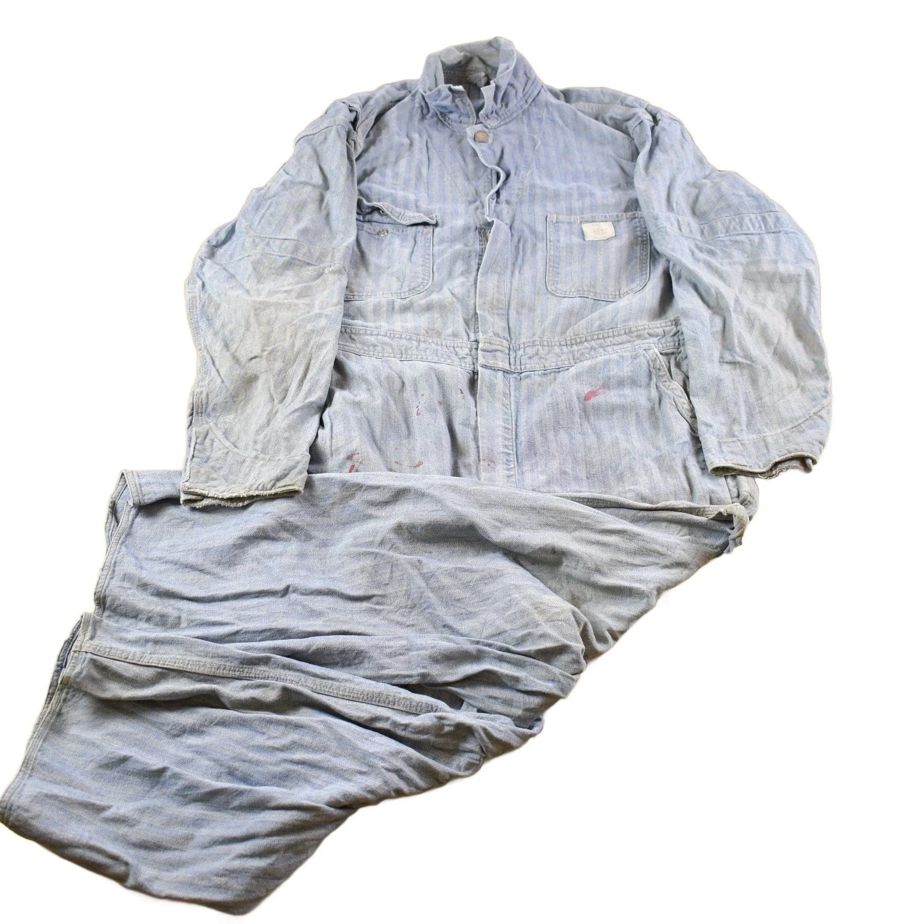 Vintage 1970s Distressed Big Mac Jumpsuit Men's Medium