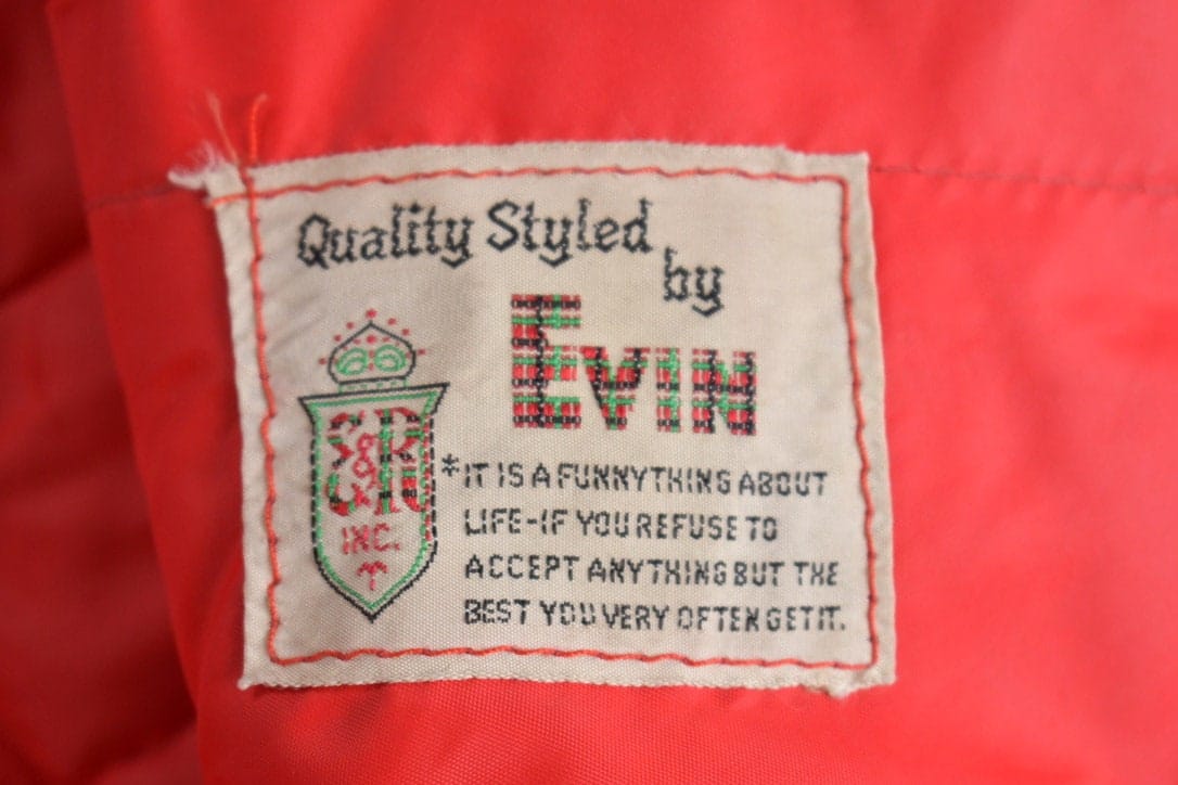 Vintage 1970s Evin Work Clothing Winter Jacket Men's XL - Image 5