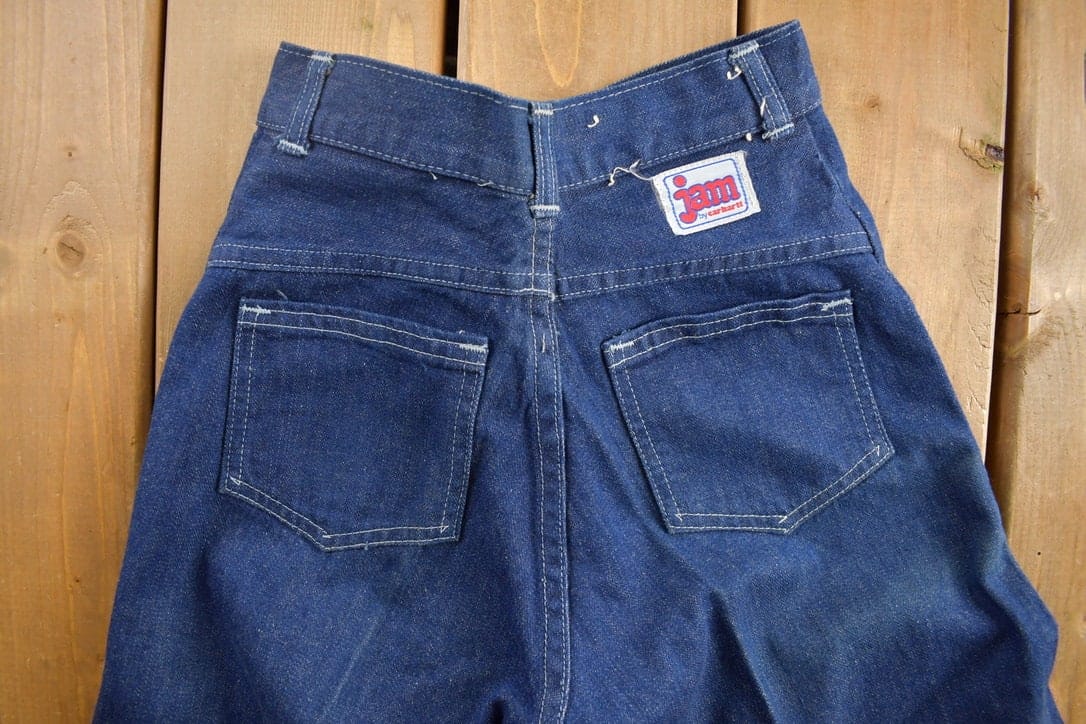 Vintage 1970s Jam By Carhartt Denim Jeans Women's 24 x 33 - Image 3
