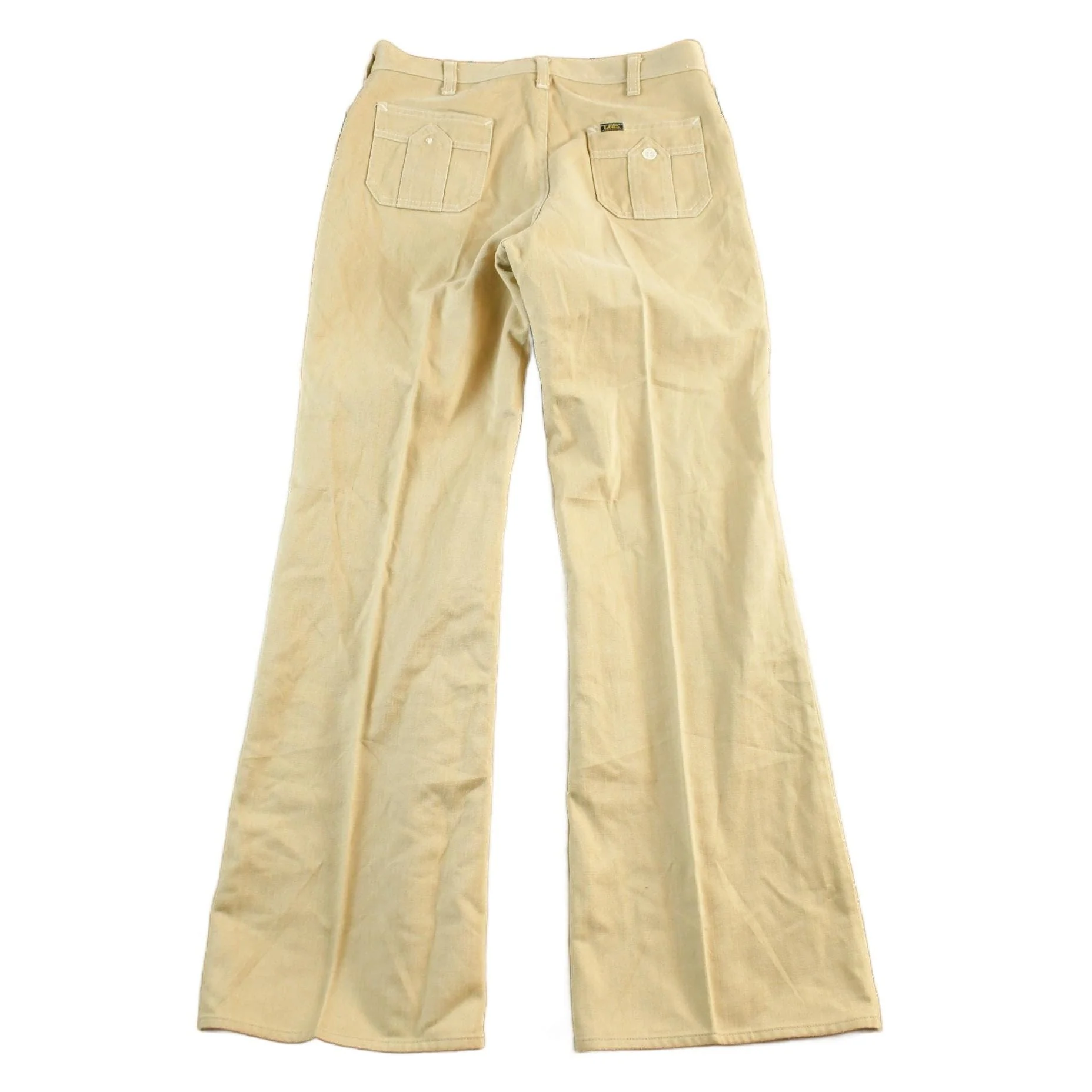 Vintage 1970s Lee Flare Pants Men's 30 x 31 - Image 2