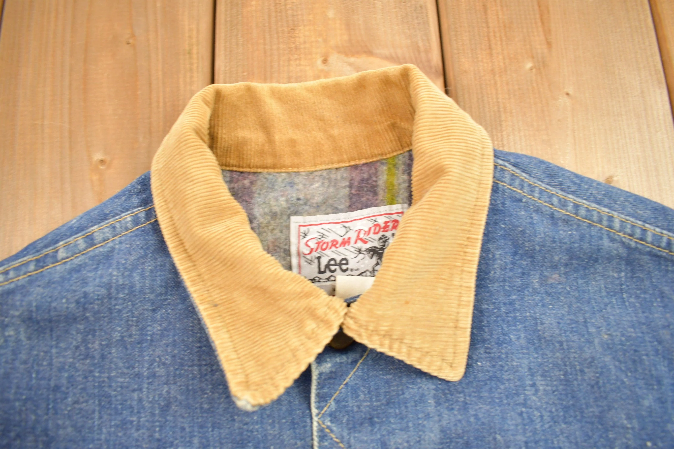 Vintage 1970s Lee Storm Riders Jean Jacket - Image 5