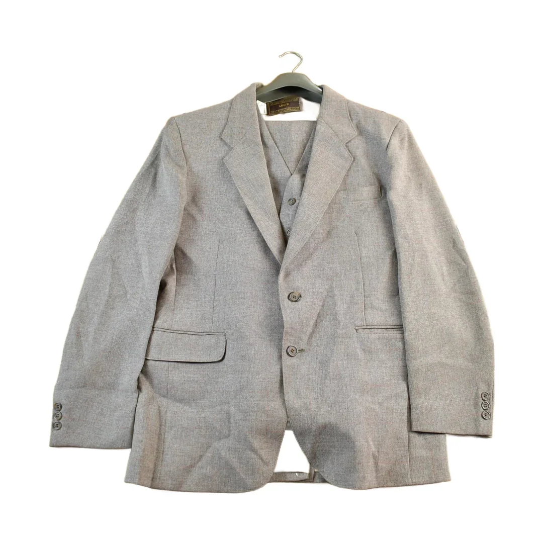 Vintage 1970s Levis Action Suit 3 Piece Suit Men's 42R Men's Medium