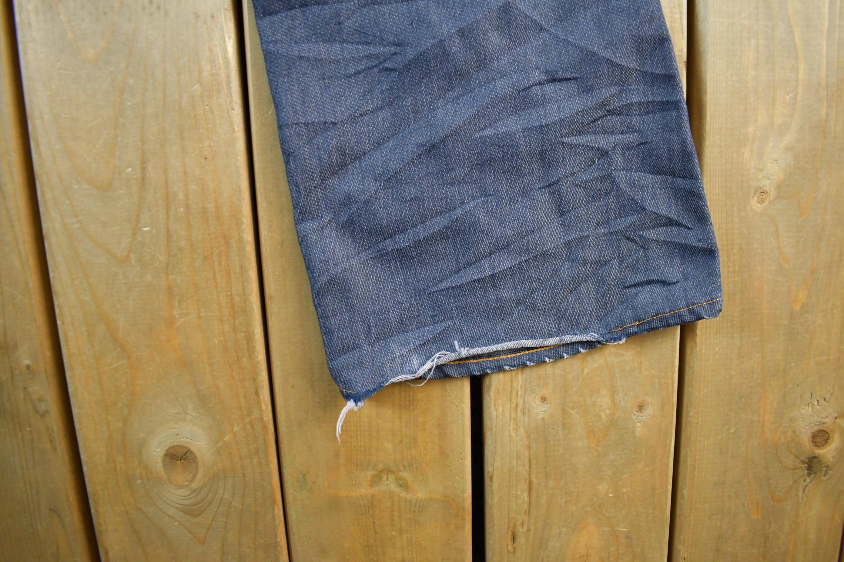 Vintage 1970s Levi's Orange Tab Bell Bottom Flare Denim Jeans Men's Medium 33 x 29 - Image 8