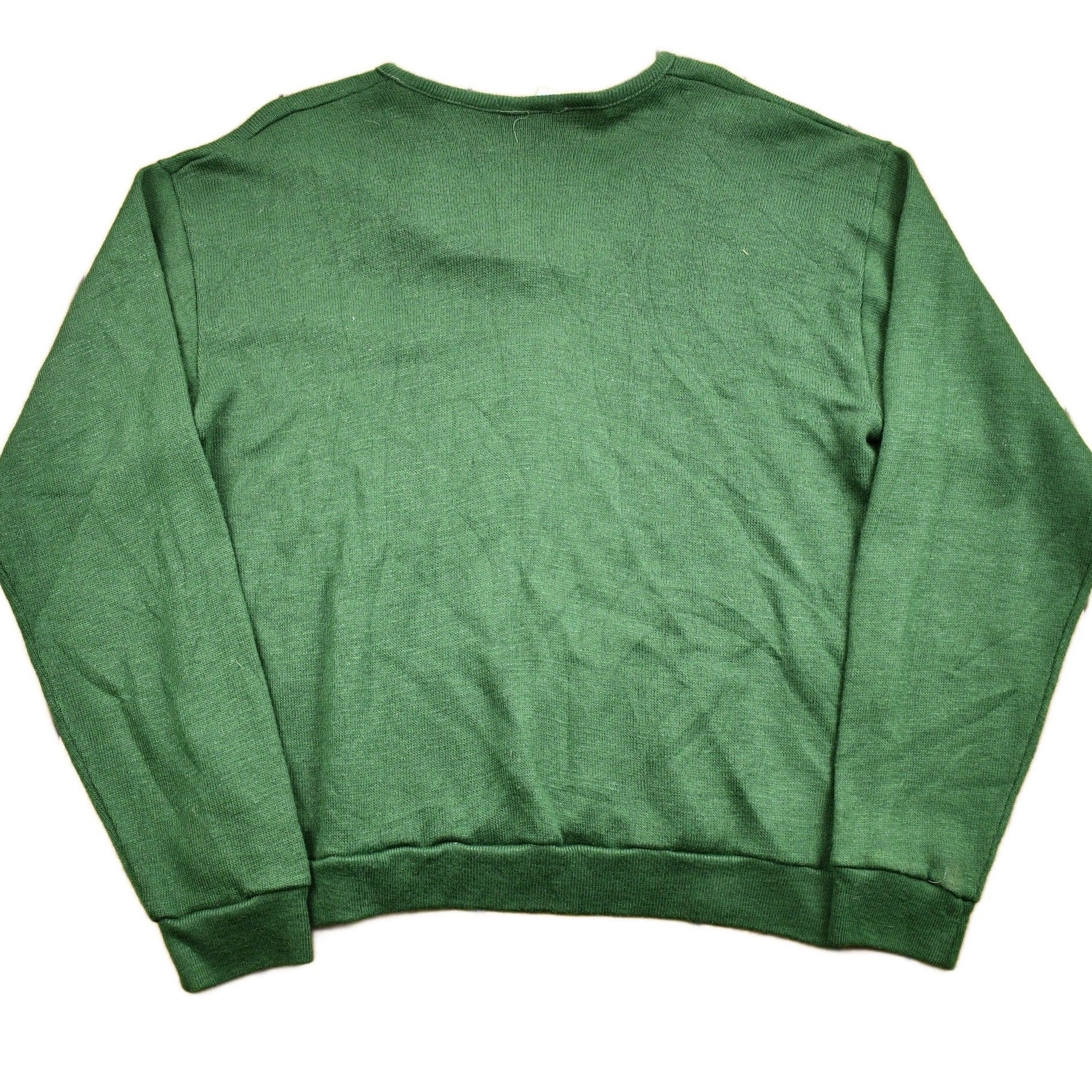 Vintage 1970s North Dakota State University Collegiate Sweater Men's Small - Image 2