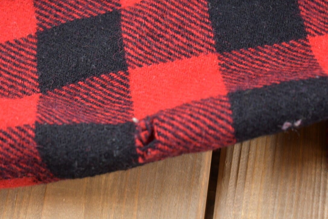 Vintage 1970s Pilgrim Buffalo Plaid Button Up Shirt Men's Large - Image 5