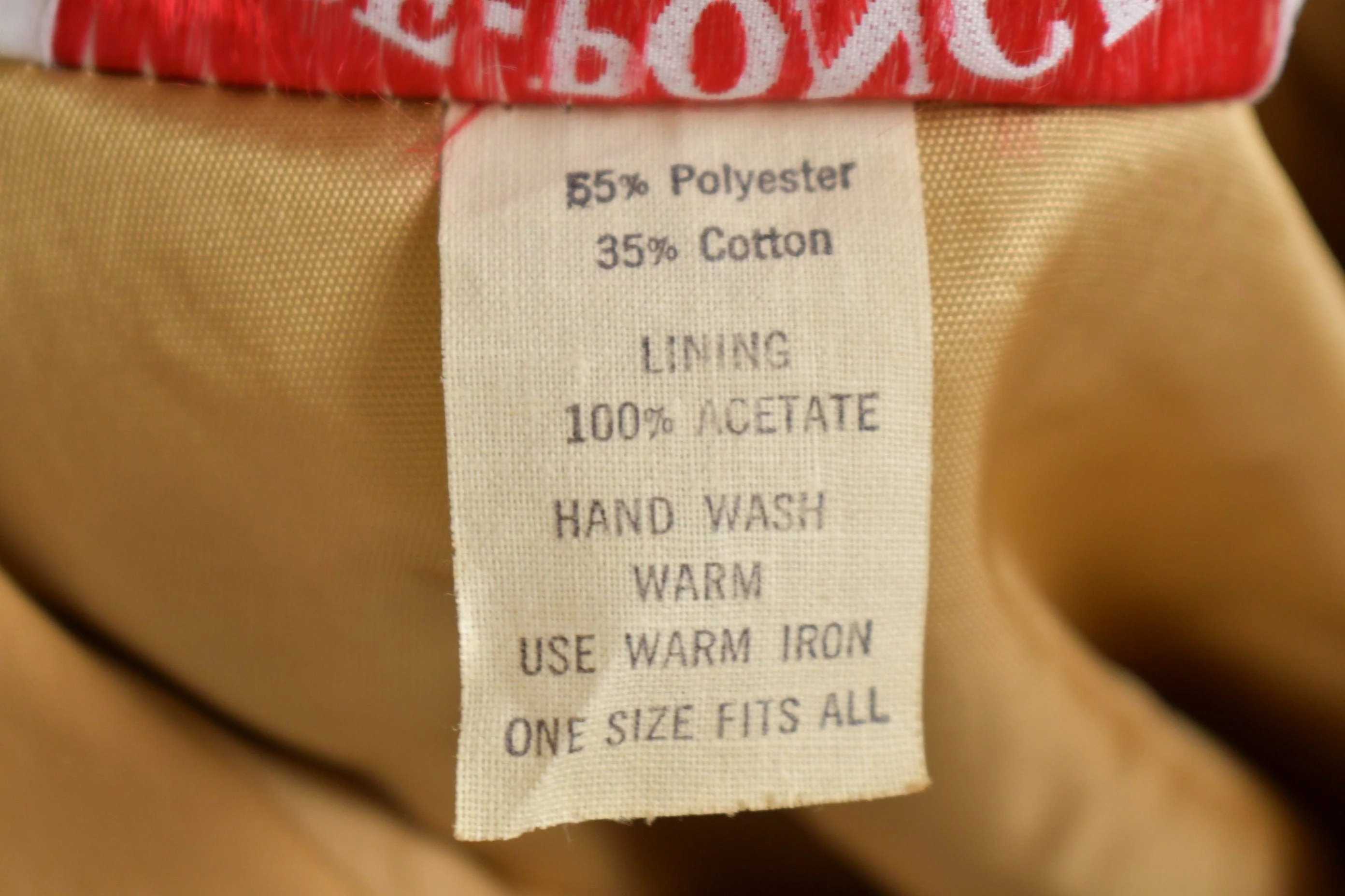 Vintage 1970w Cape Poncho Express Collared Poncho Men's 2XL - Image 3