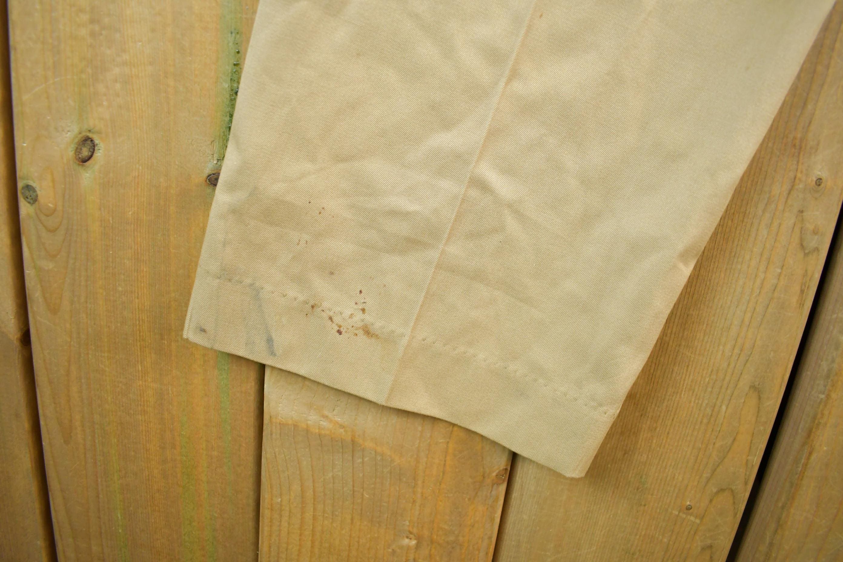 Vintage 1975 Army Khaki Pants Men's Small 28 x 31 - Image 7