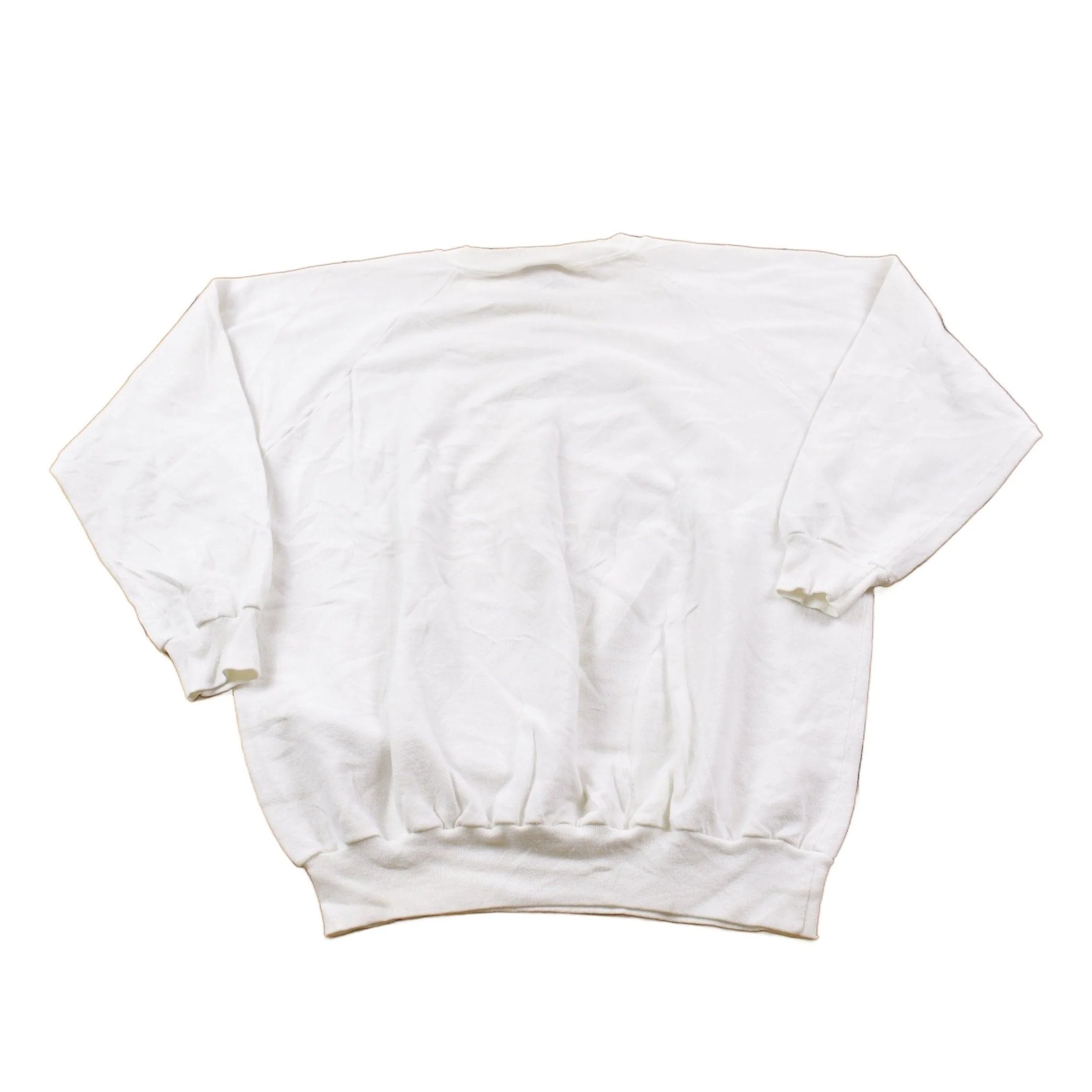 Vintage 1980s American Apparel Crewneck Sweatshirt Men's Large - Image 2