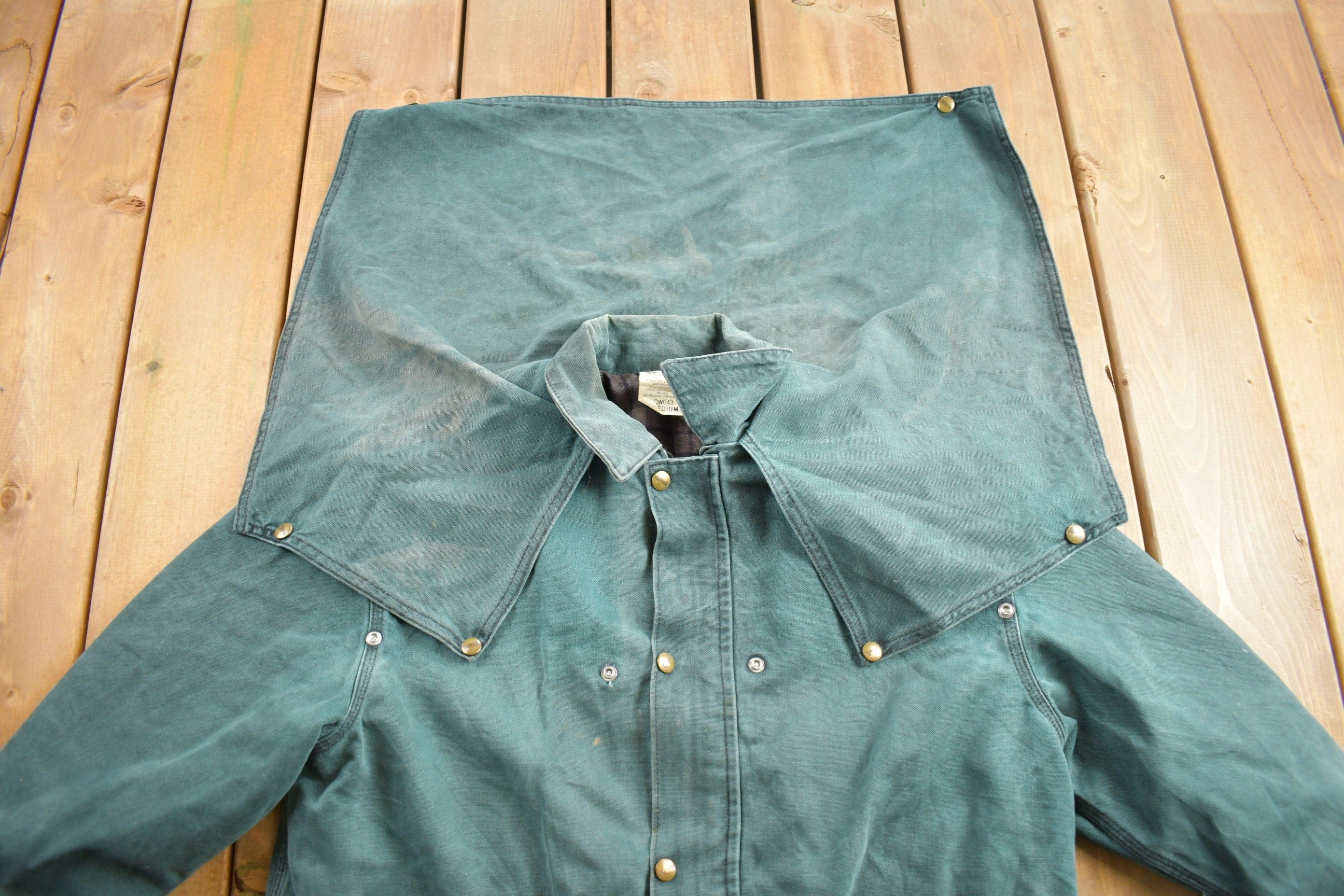 Vintage 1980s Carhartt Duster Jacket - Image 4