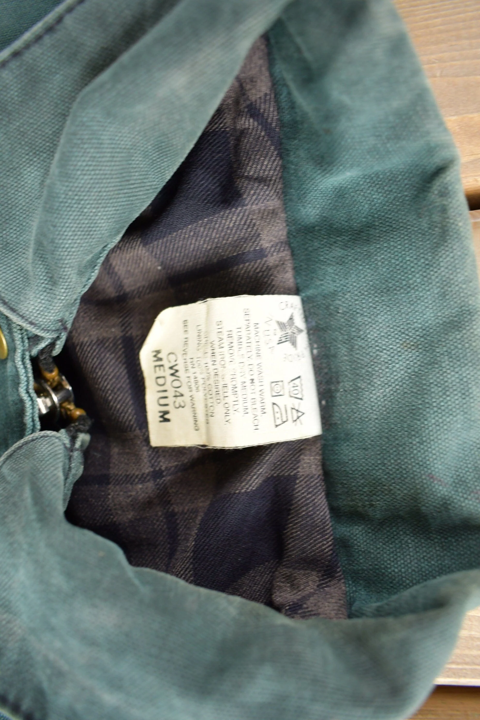 Vintage 1980s Carhartt Duster Jacket - Image 7