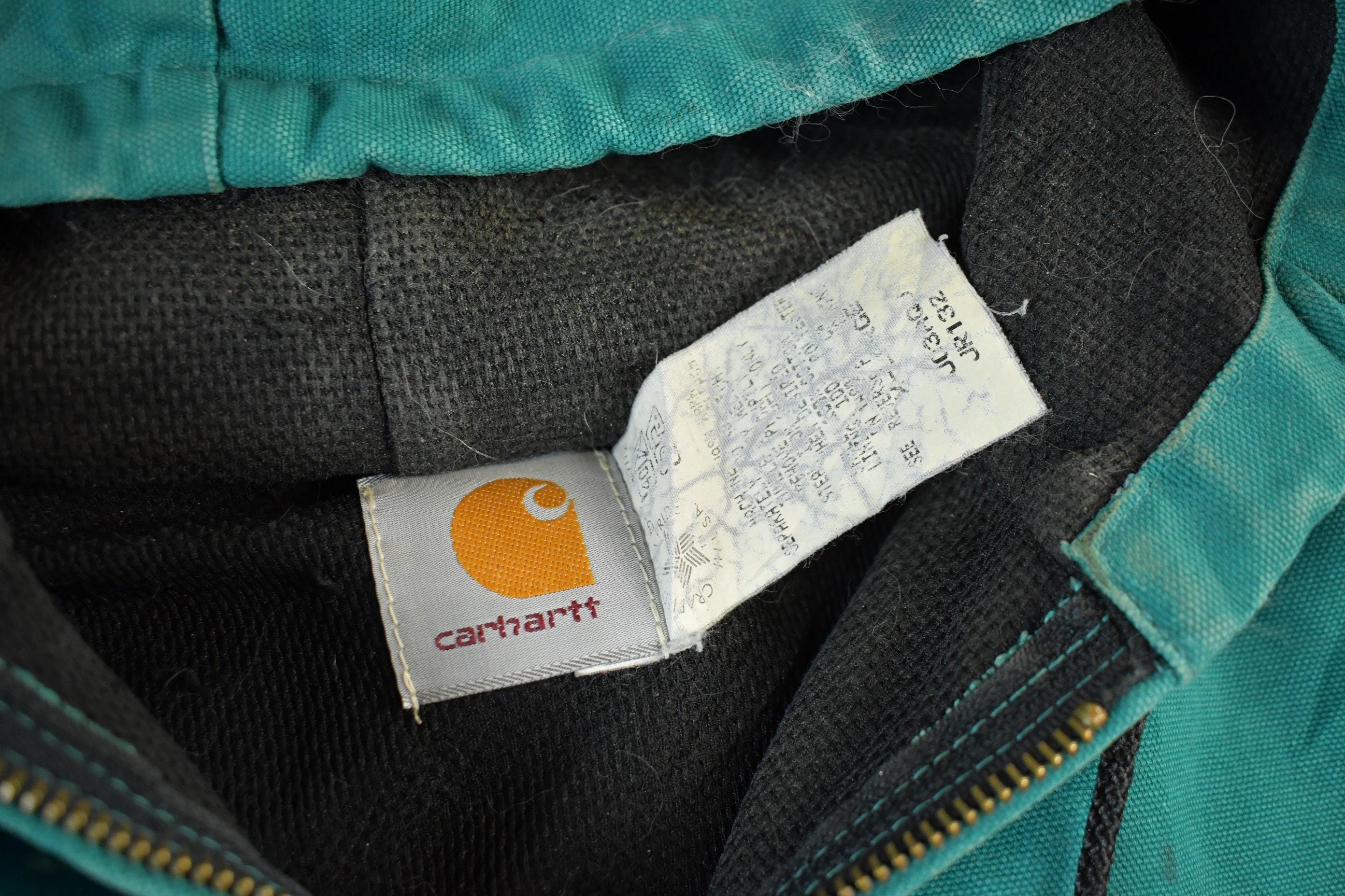 Vintage 1980s Carhartt Hooded Jacket Men's XL - Image 5