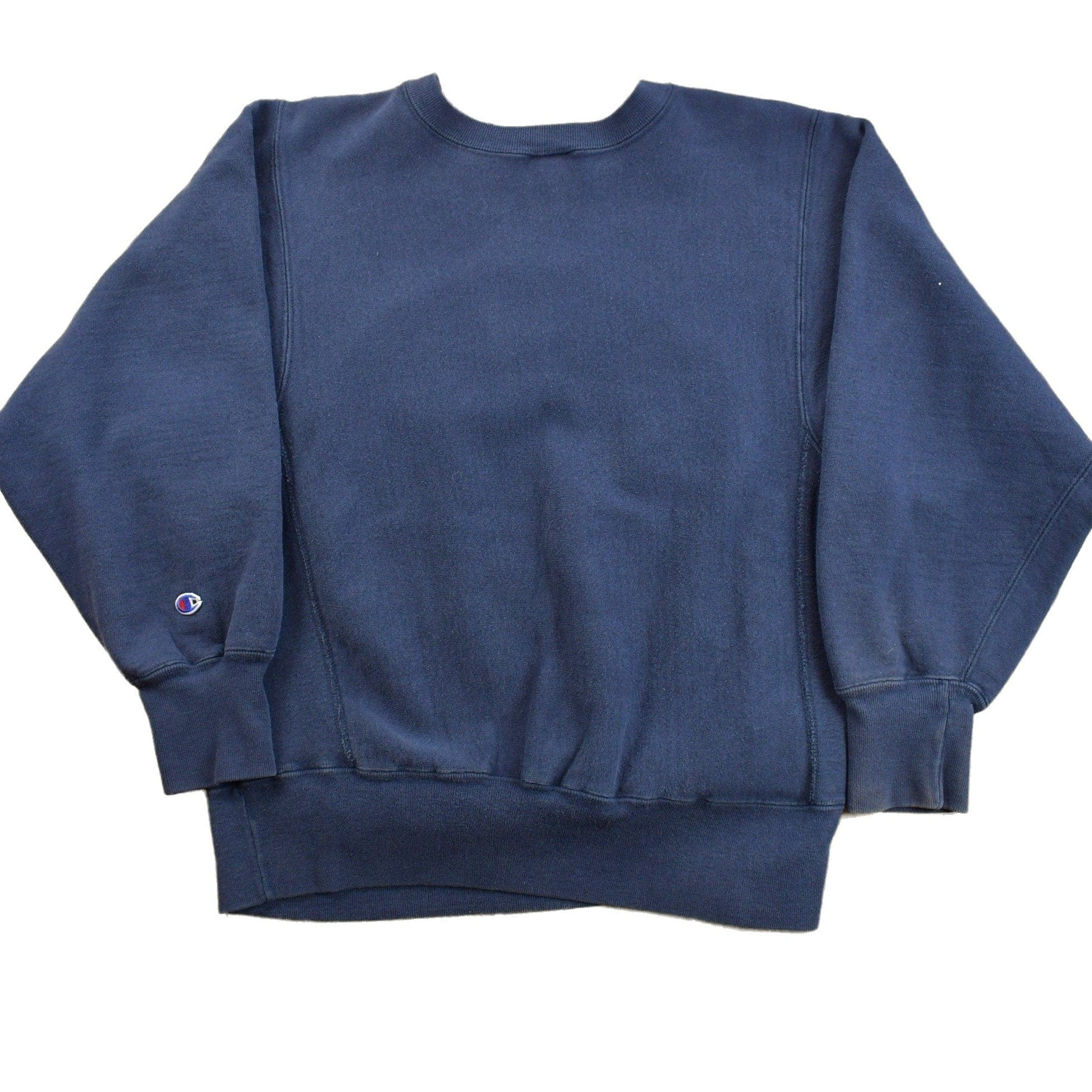 Vintage 1980s Champion Reverse Weave Warmup Virginia Tech Collegiate Crewneck Men's Small - Image 2