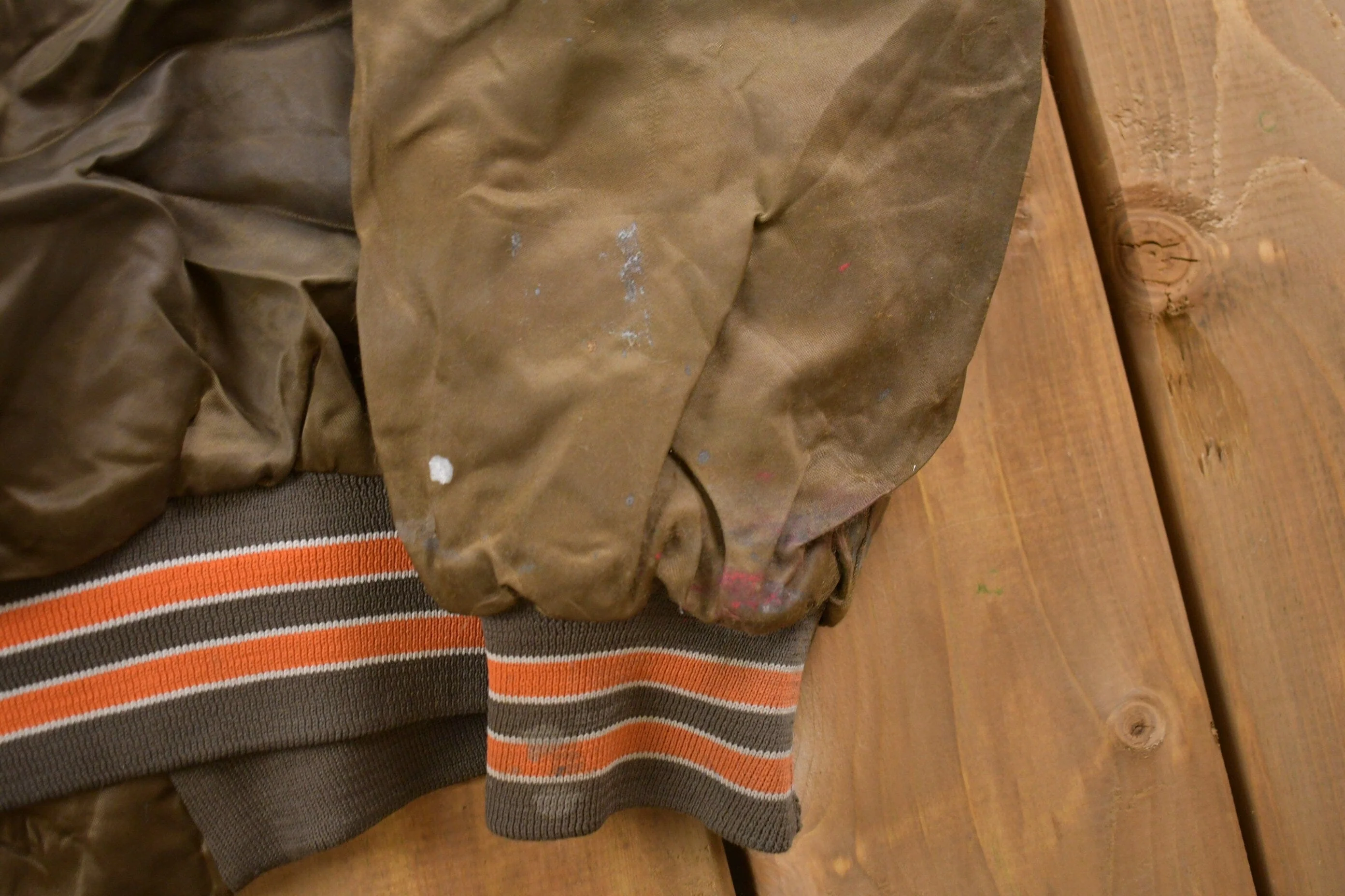 Vintage 1980s Cleveland Browns NFL Chalkline Satin Bomber Jacket Men's Large - Image 5