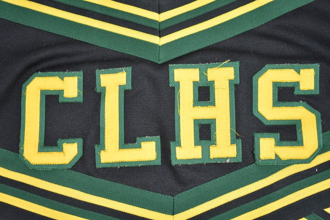 Vintage 1980s CLHS Varsity Cheerleading Uniform Jersey Men's Small - Image 3