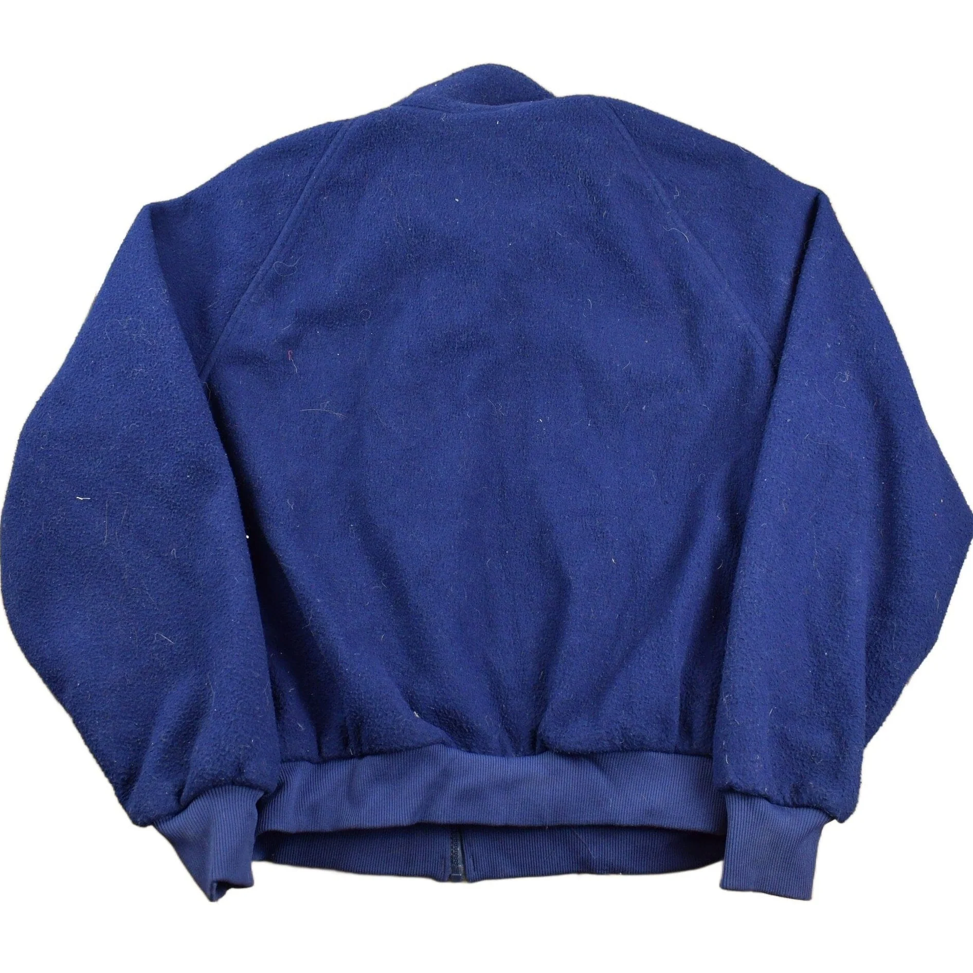 Vintage 1980s Columbia Fleece Zip Up Sweater Men's Medium - Image 2