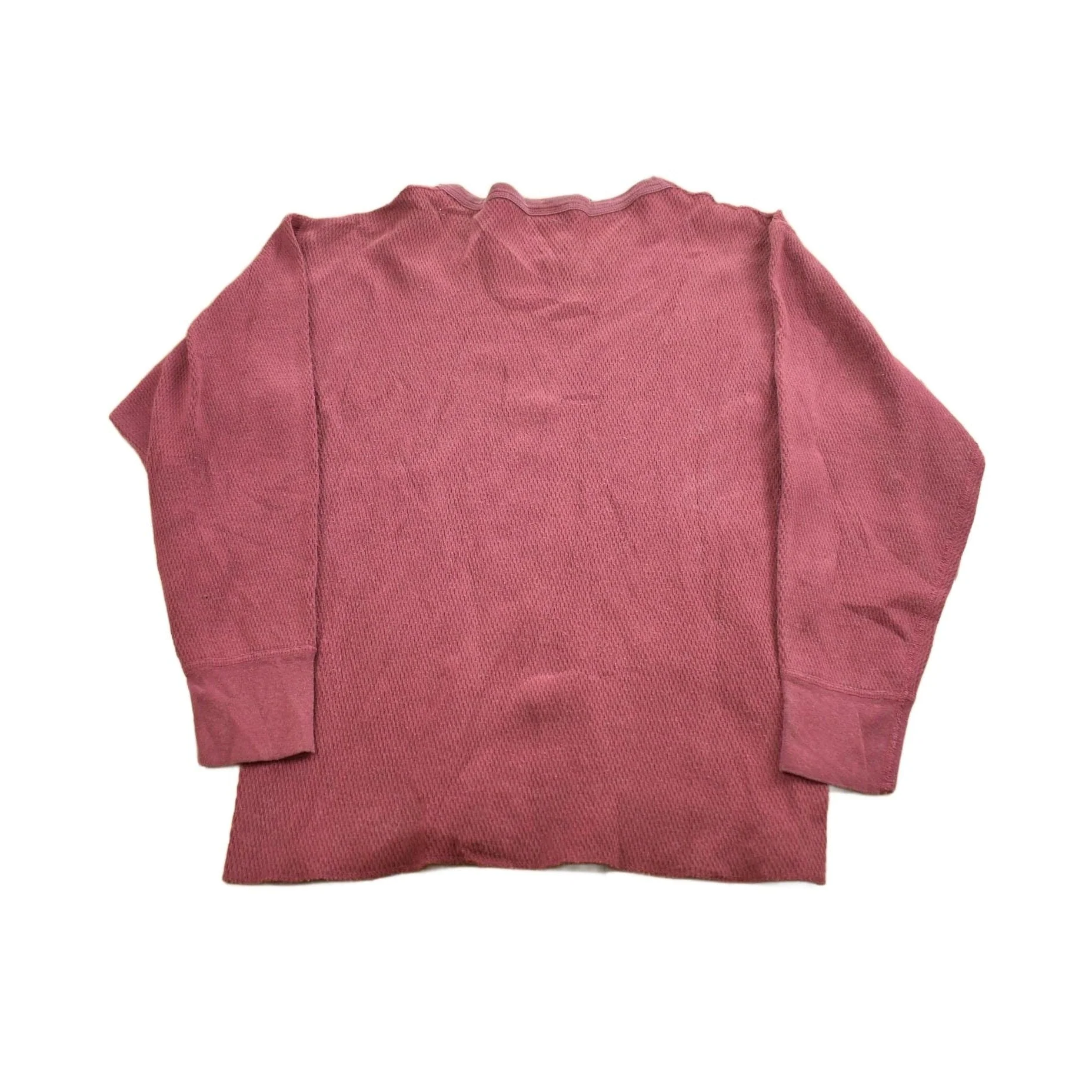 Vintage 1980s Distressed Carhartt Thermal Shirt Men's Medium - Image 2