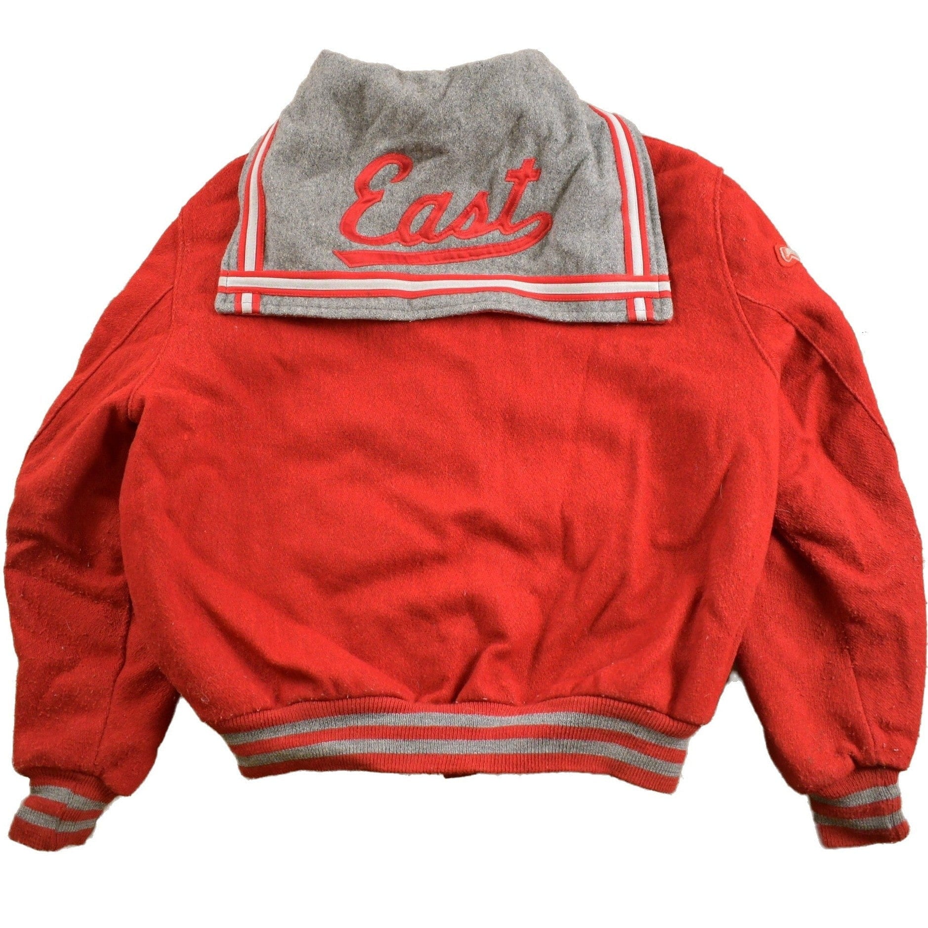Vintage 1980s East Delong Varsity Jacket Men's Medium - Image 2