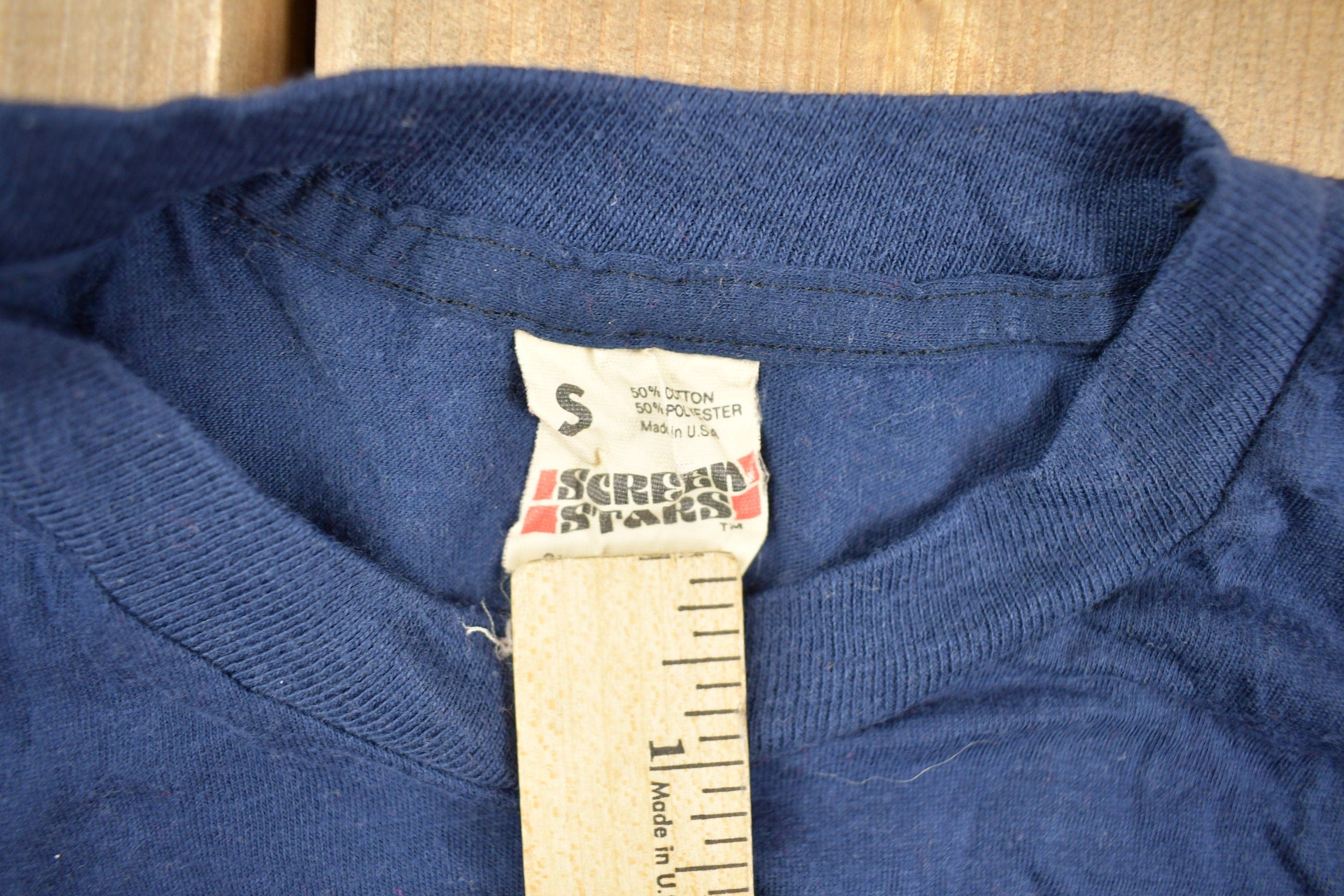 Vintage 1980s "Its Hard To Be Humble When You're Driving The Best" Graphic T Shirt Men's XS - Image 4
