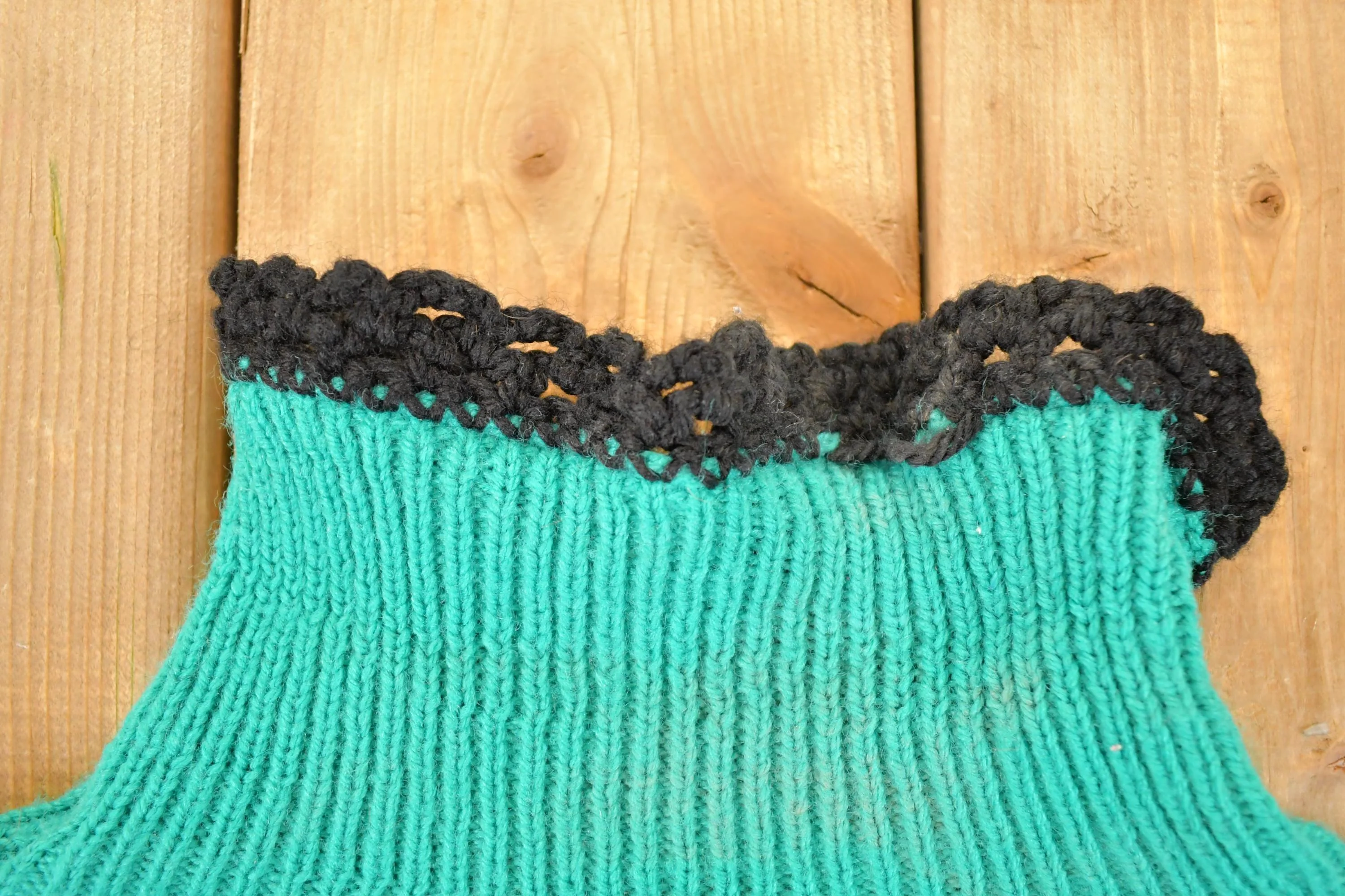 Vintage 1980s Kerris Kreations Ski Knit Turtleneck Sweater Women's L - Image 4