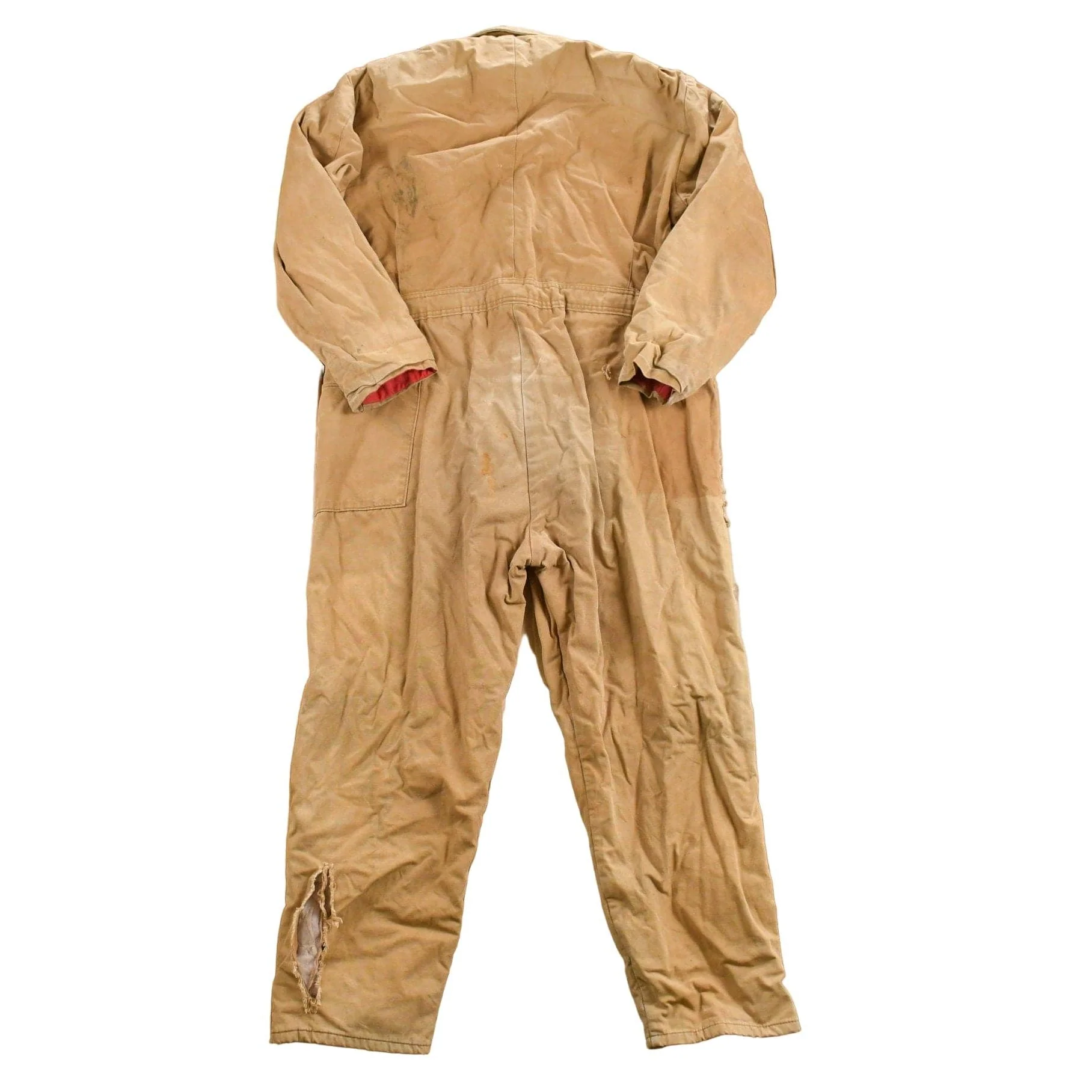 Vintage 1980s Lee Quilt Lined Duck Insulated Coverall Jumpsuit Men's 44 x 28 - Image 2